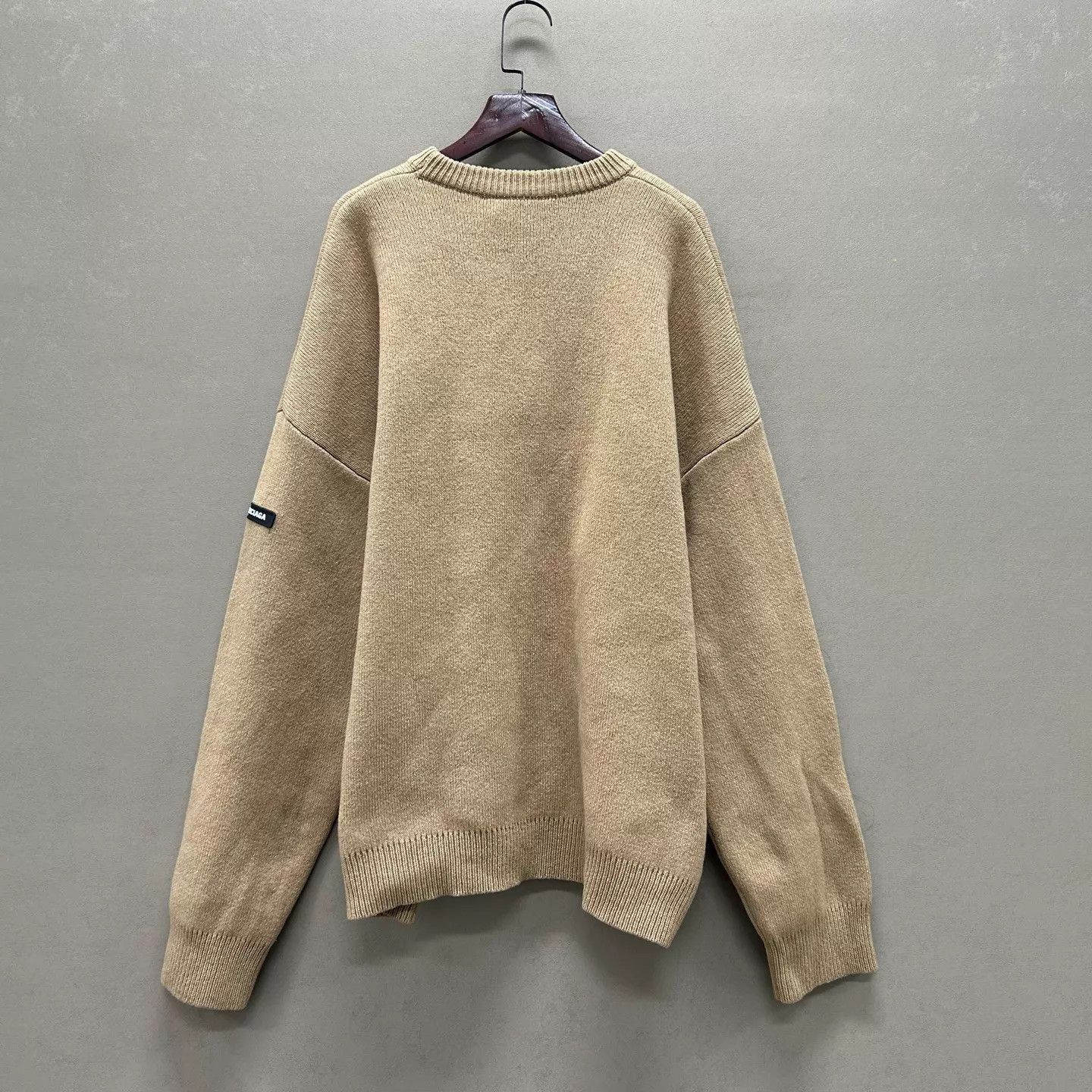 Balenciaga Multi Color Oversized Crewneck Sweater Size US M / EU 48-50 / 2 - 2 Thumbnail