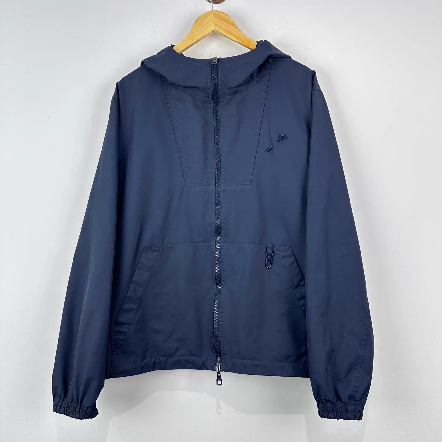 Louis Vuitton Blue Hooded Light Jacket, Size L Size US L / EU 52-54 / 3 - 3 Thumbnail