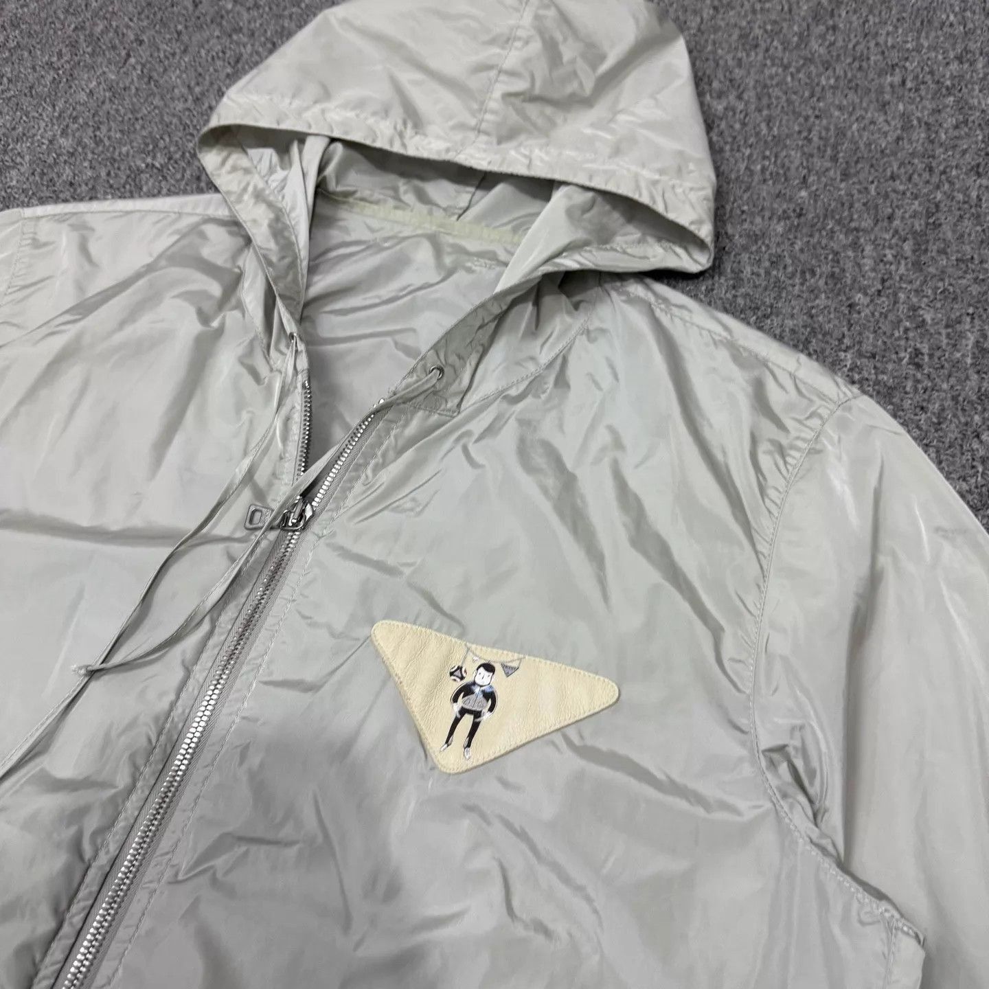Prada Gray Hooded Light Jacket - XL Size US XL / EU 56 / 4 - 3 Thumbnail