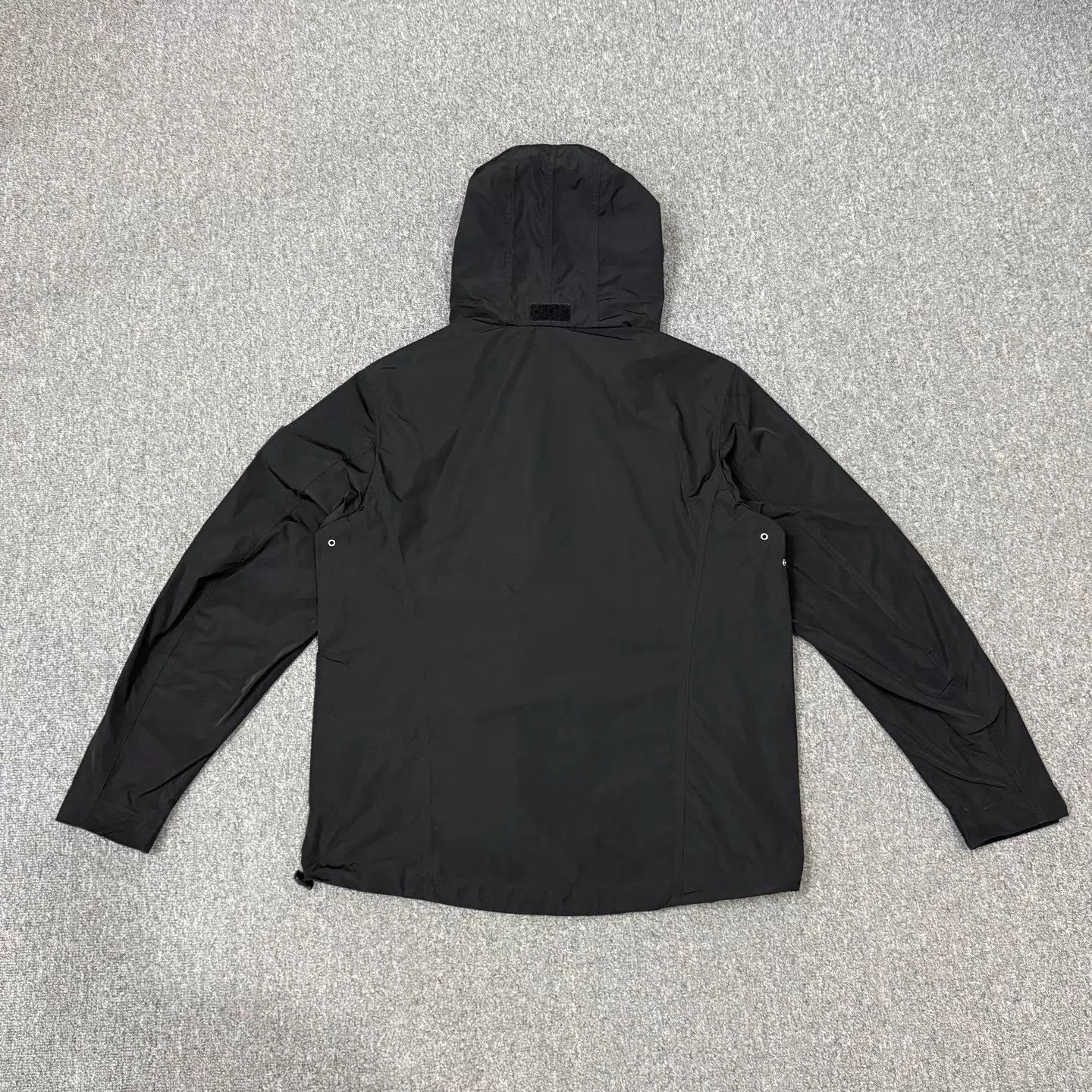 Burberry Black Hooded Zip-Up Jacket Size M Size US M / EU 48-50 / 2 - 2 Thumbnail