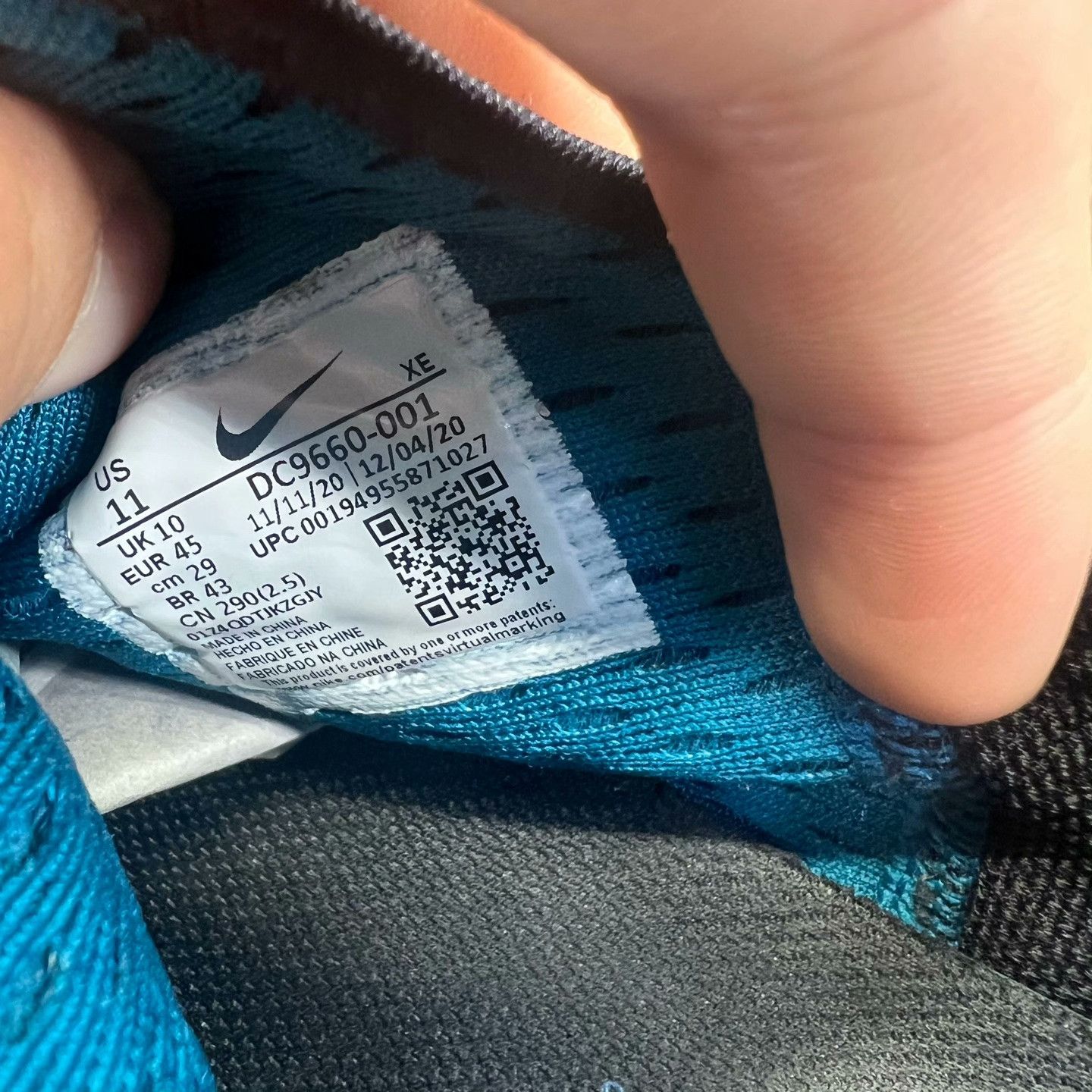 Nike Nike Gray Hoodie 45 Men Size US L / EU 52-54 / 3 - 7 Thumbnail