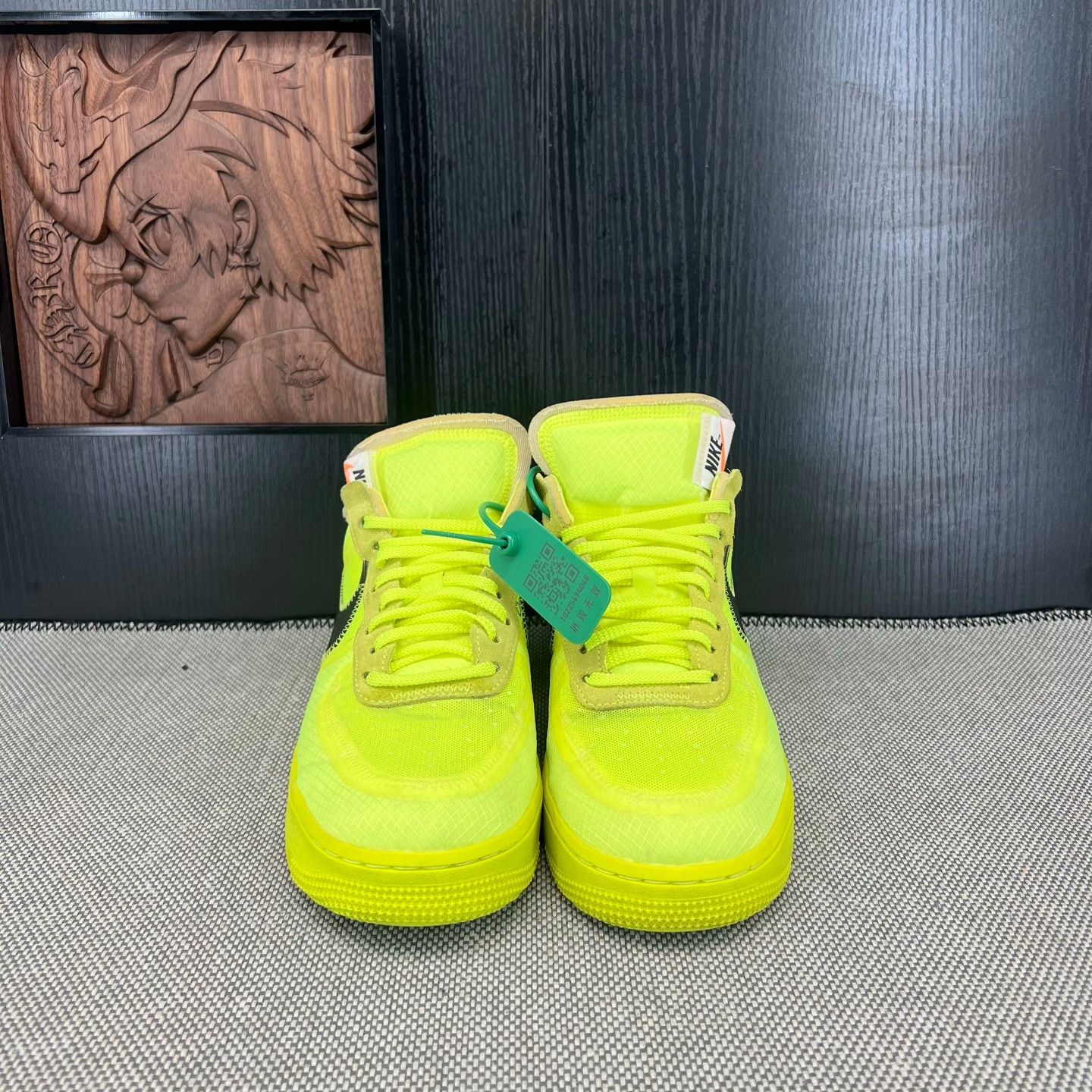 Off-White Off-White AF1 Green Lowtop Sneakers 43 Men Size US 10 / EU 43 - 4 Thumbnail