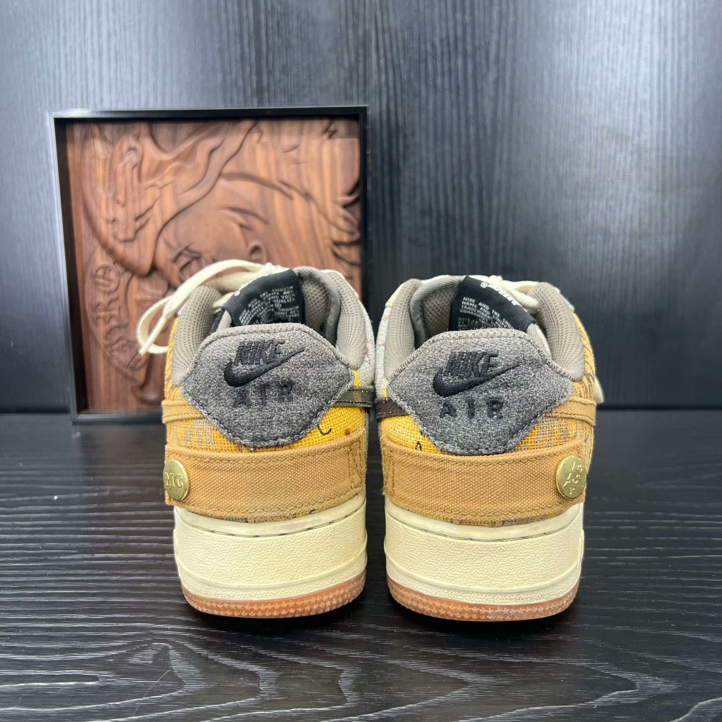 Nike Nike AF1 Beige Lowtop Sneakers 40 Men Size US 7.5 / EU 40-41 - 4 Thumbnail