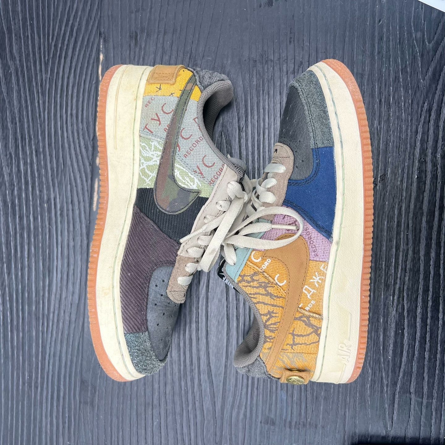 Nike Nike AF1 Beige Lowtop Sneakers 40 Men Size US 7.5 / EU 40-41 - 2 Thumbnail