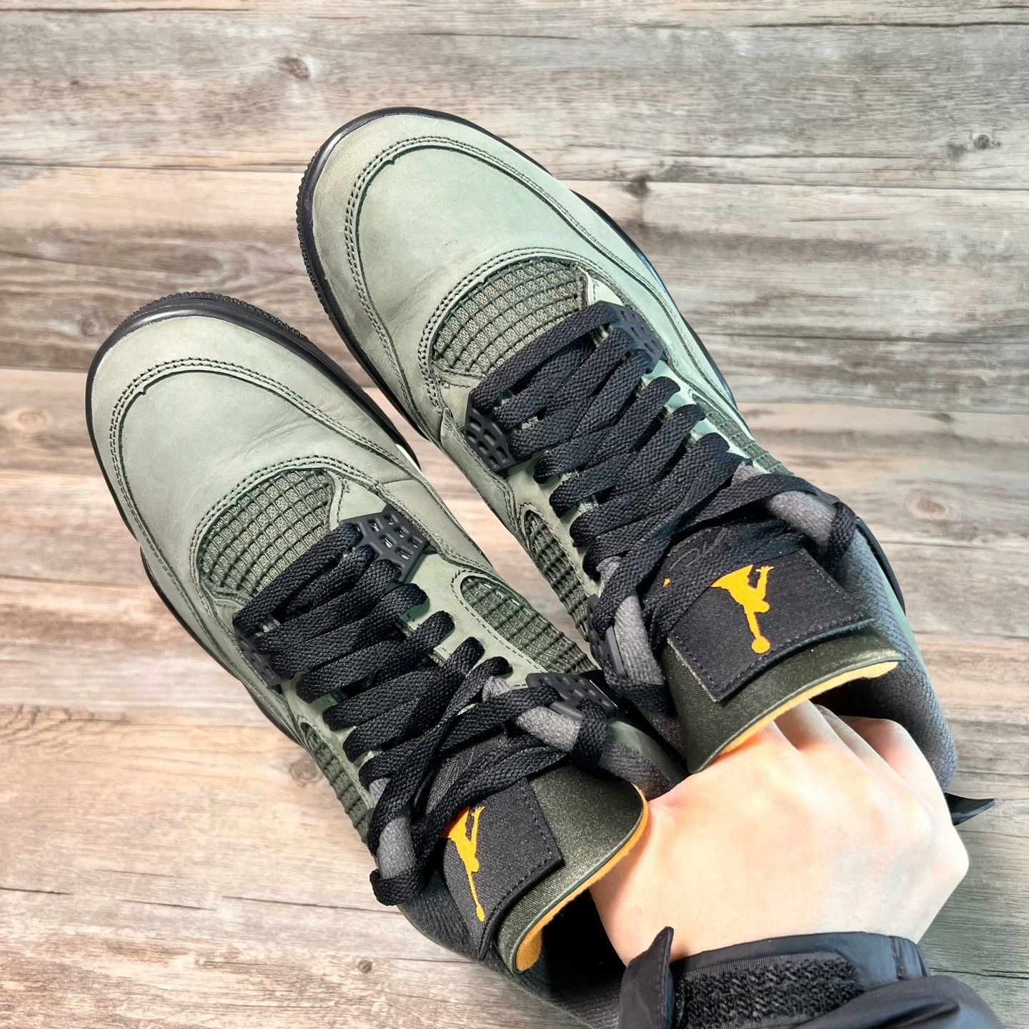 Nike Nike AJ4 Green Lowtop Sneakers 43 Men Size US 10 / EU 43 - 5 Thumbnail