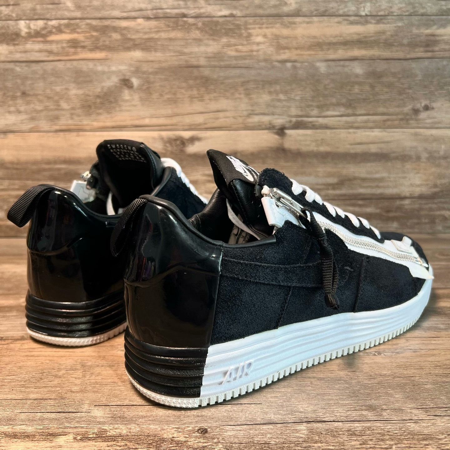 Nike Nike AF1 Black Lowtop Sneakers 45 Men Size US 11.5 / EU 44-45 - 3 Thumbnail