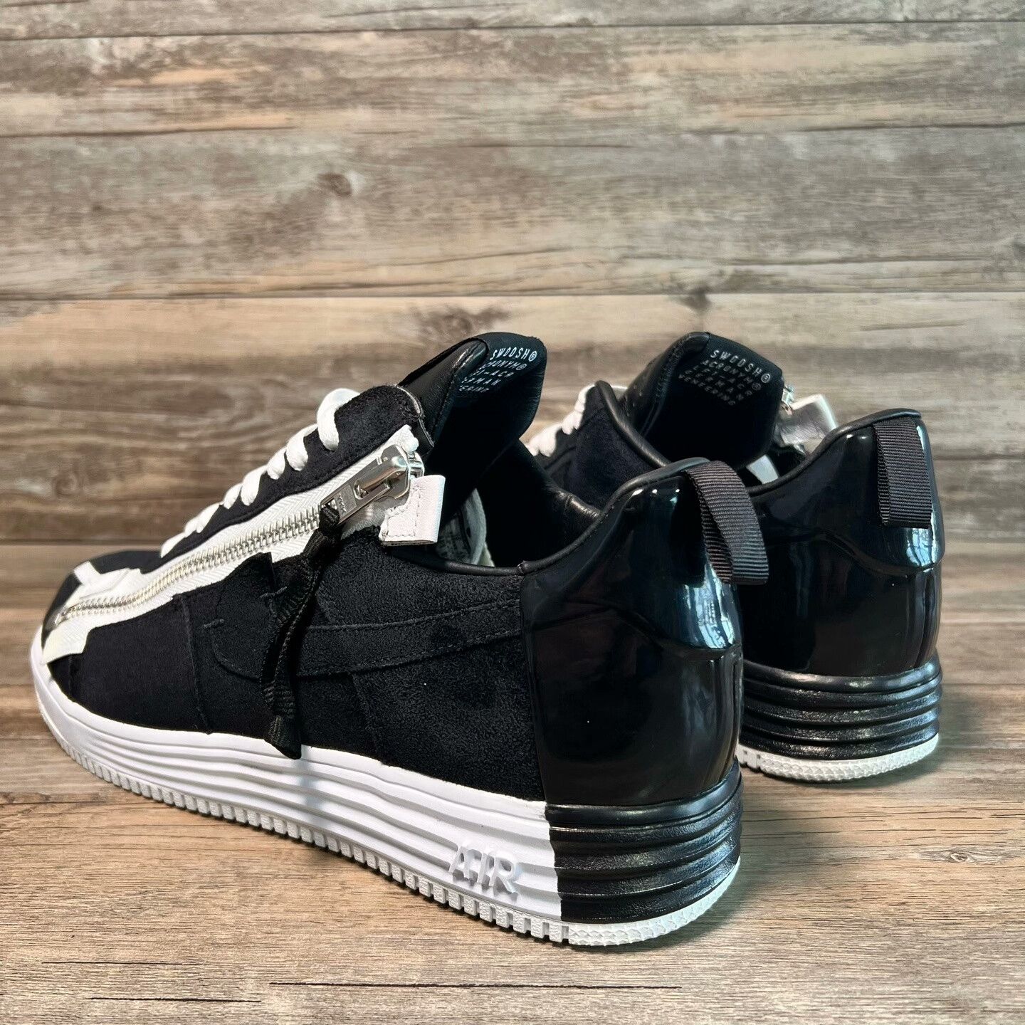Nike Nike AF1 Black Lowtop Sneakers 45 Men Size US 11.5 / EU 44-45 - 4 Thumbnail