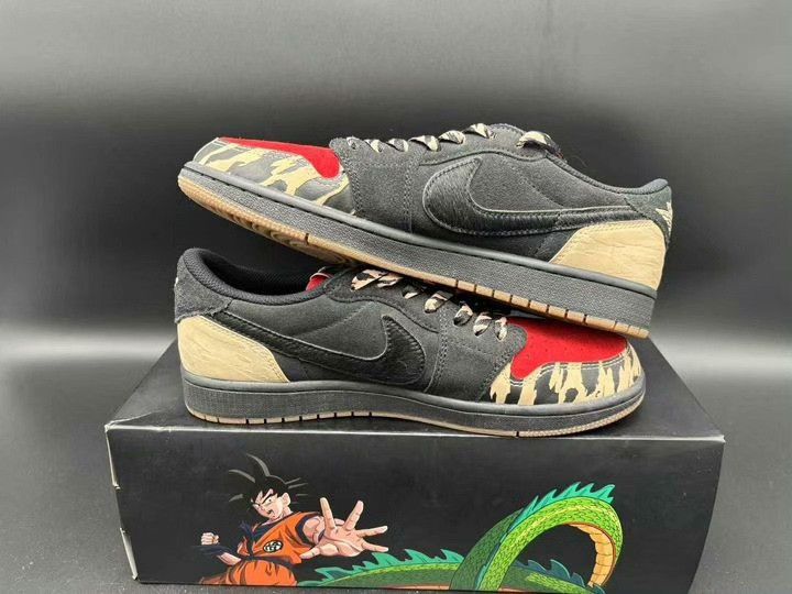 Nike Nike AJ1 Black Lowtop Sneakers 44 Men Size US 10.5 / EU 43-44 - 5 Thumbnail