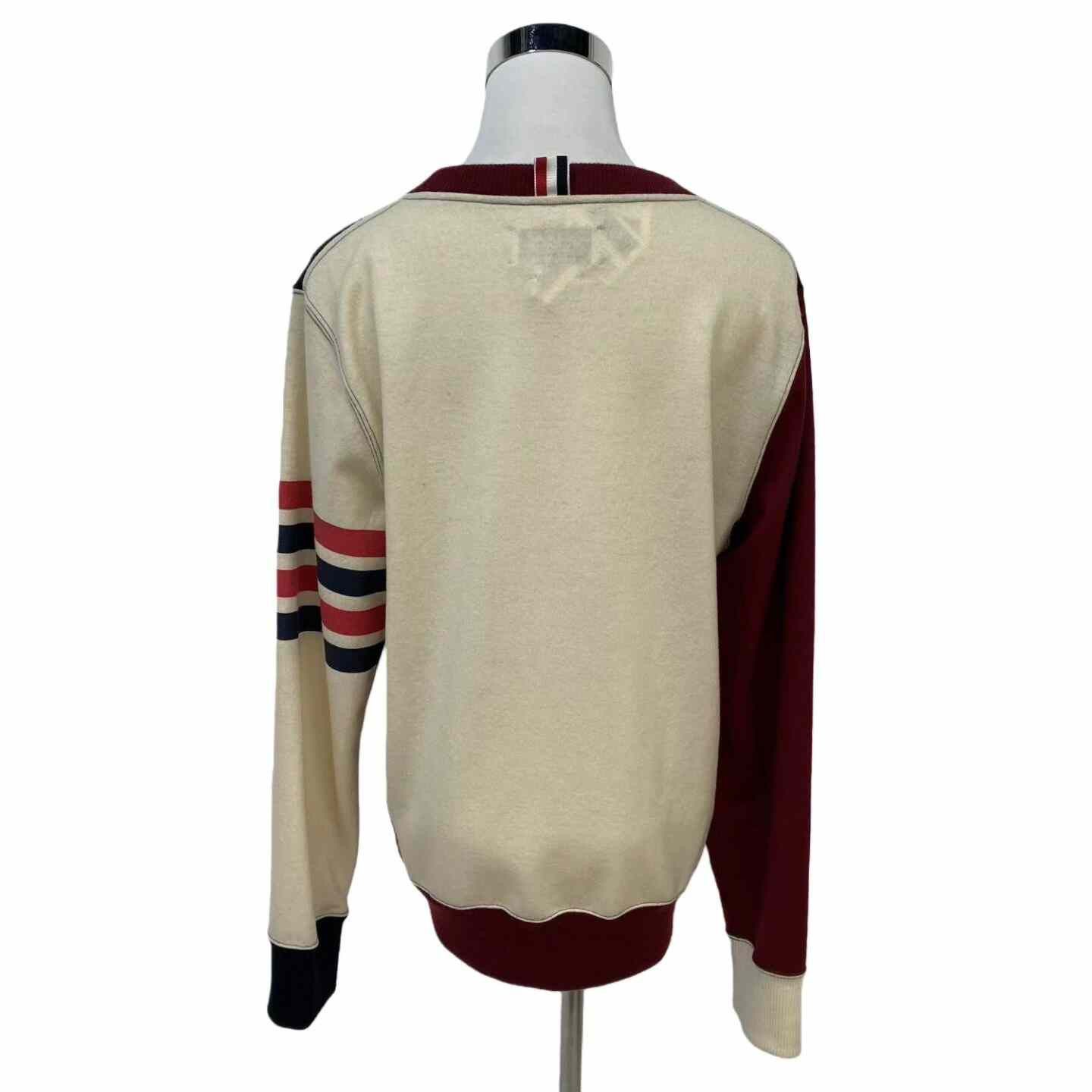 Thom Browne Thom Browne Wool Brown Sweater M Men Size US M / EU 48-50 / 2 - 2 Thumbnail