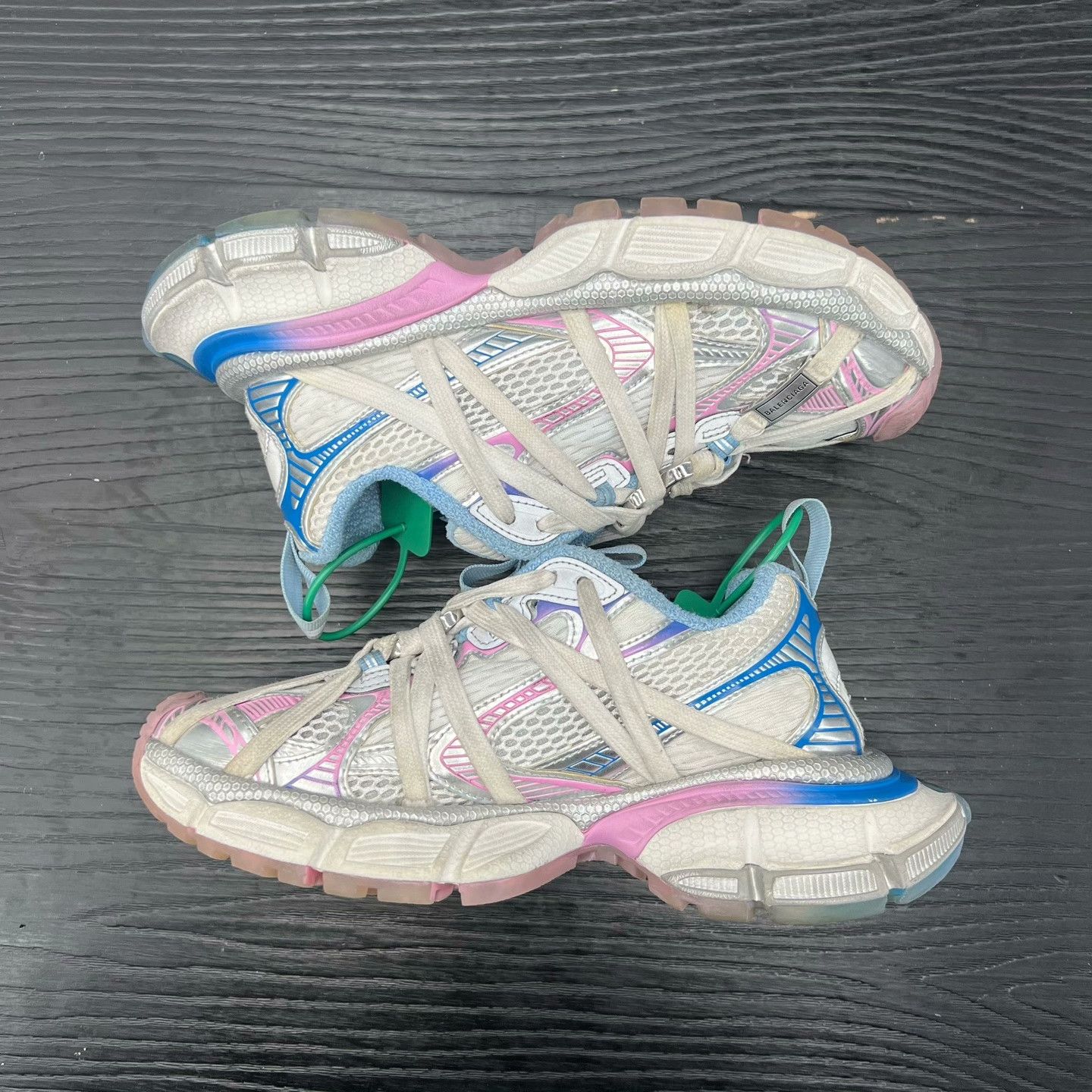 Balenciaga Balenciaga Blue Lowtop Sneakers XXXL Women Size US 8 / IT 38 - 3 Thumbnail