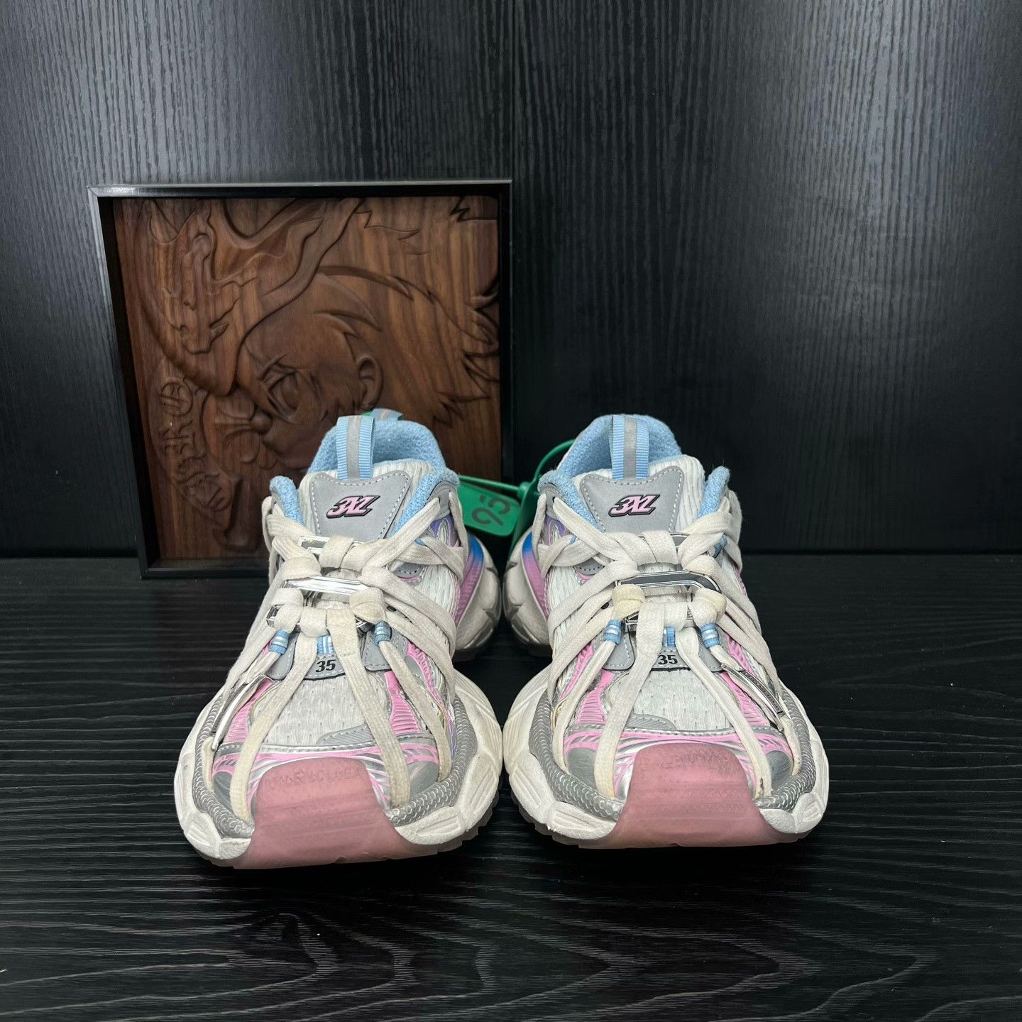 Balenciaga Balenciaga Blue Lowtop Sneakers XXXL Women Size US 8 / IT 38 - 6 Thumbnail