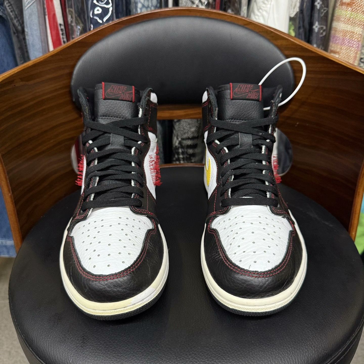 Nike Nike AJ1 Black Lowtop Sneakers 44 Men Size US 10.5 / EU 43-44 - 2 Thumbnail