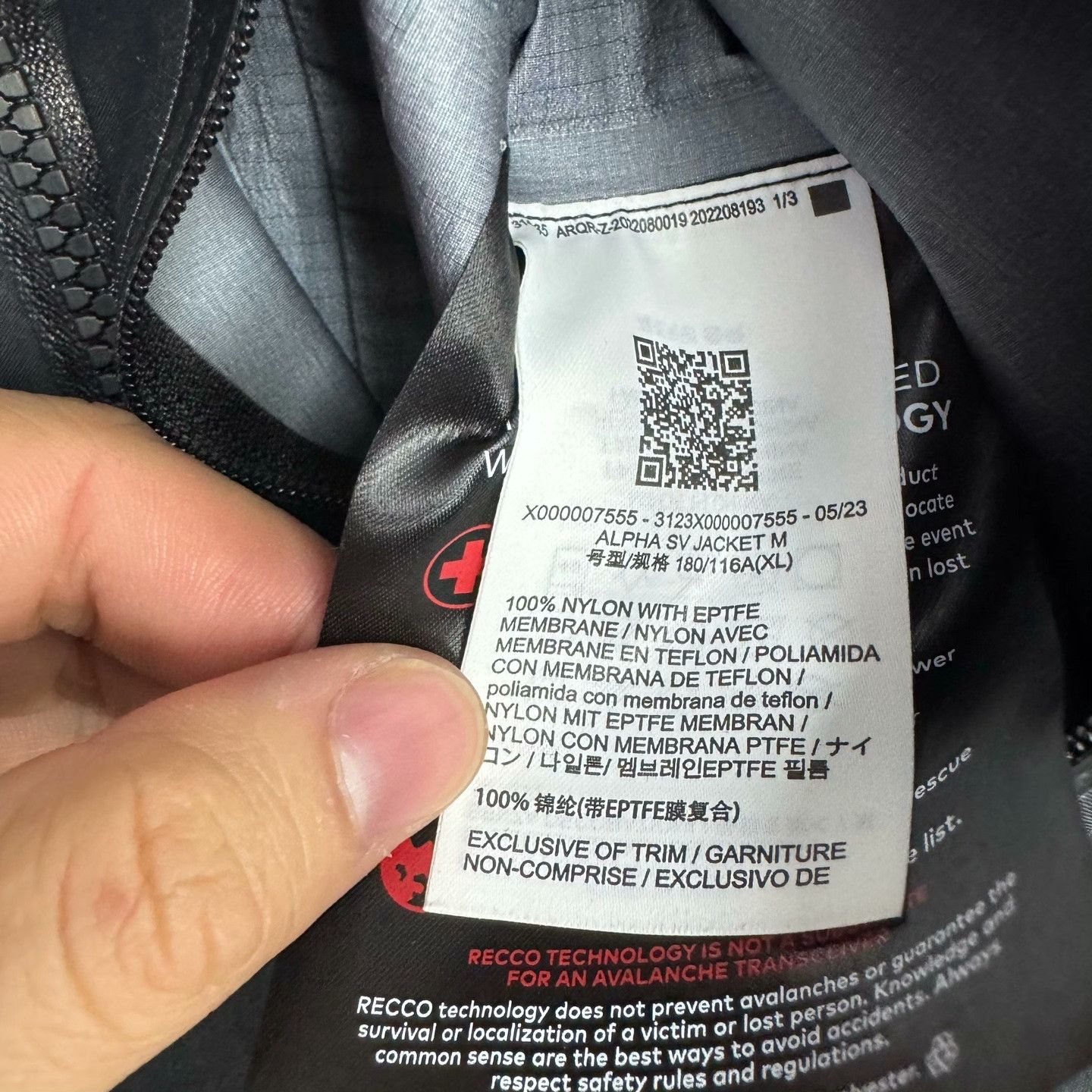 Arc'teryx Arc'teryx Black Light Jacket XL Men Size US XL / EU 56 / 4 - 4 Thumbnail