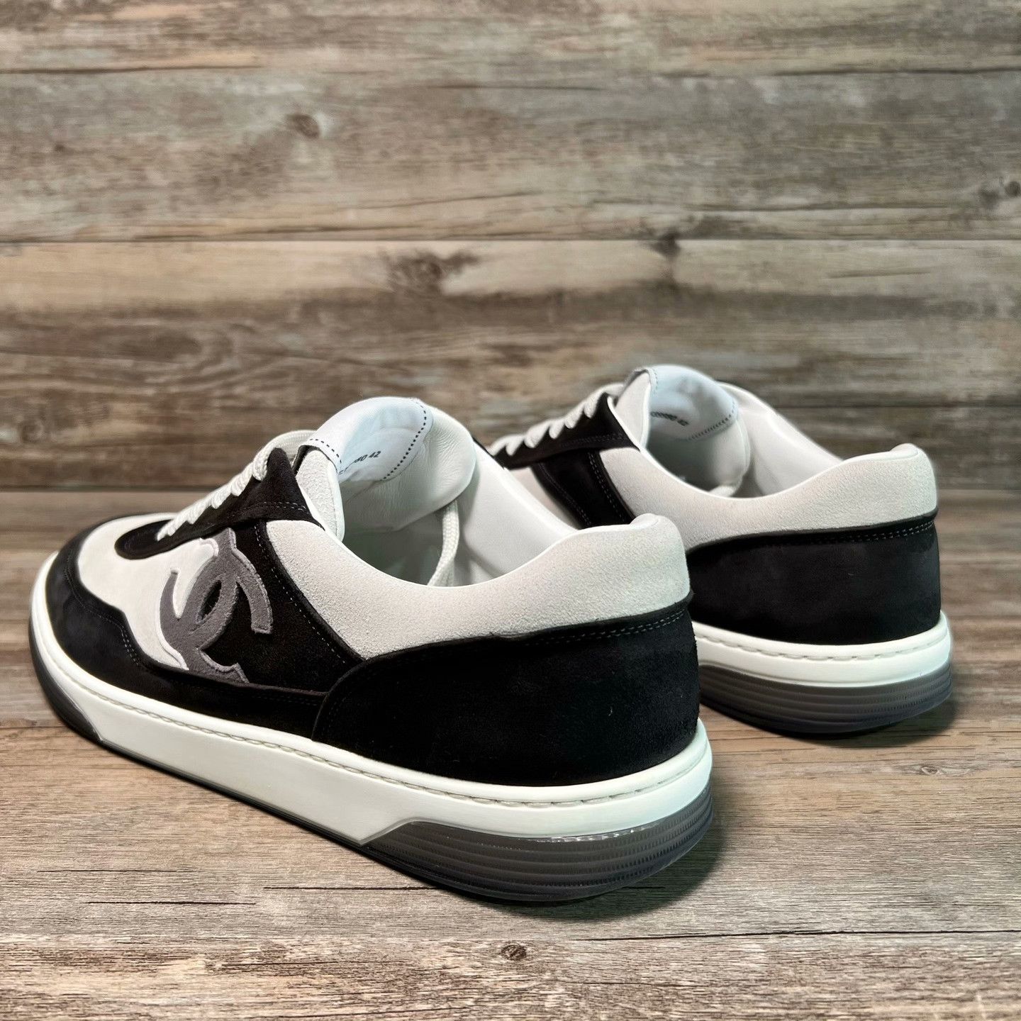 Chanel Chanel Black Lowtop Sneakers 23 Women Size US 8 / IT 38 - 4 Thumbnail