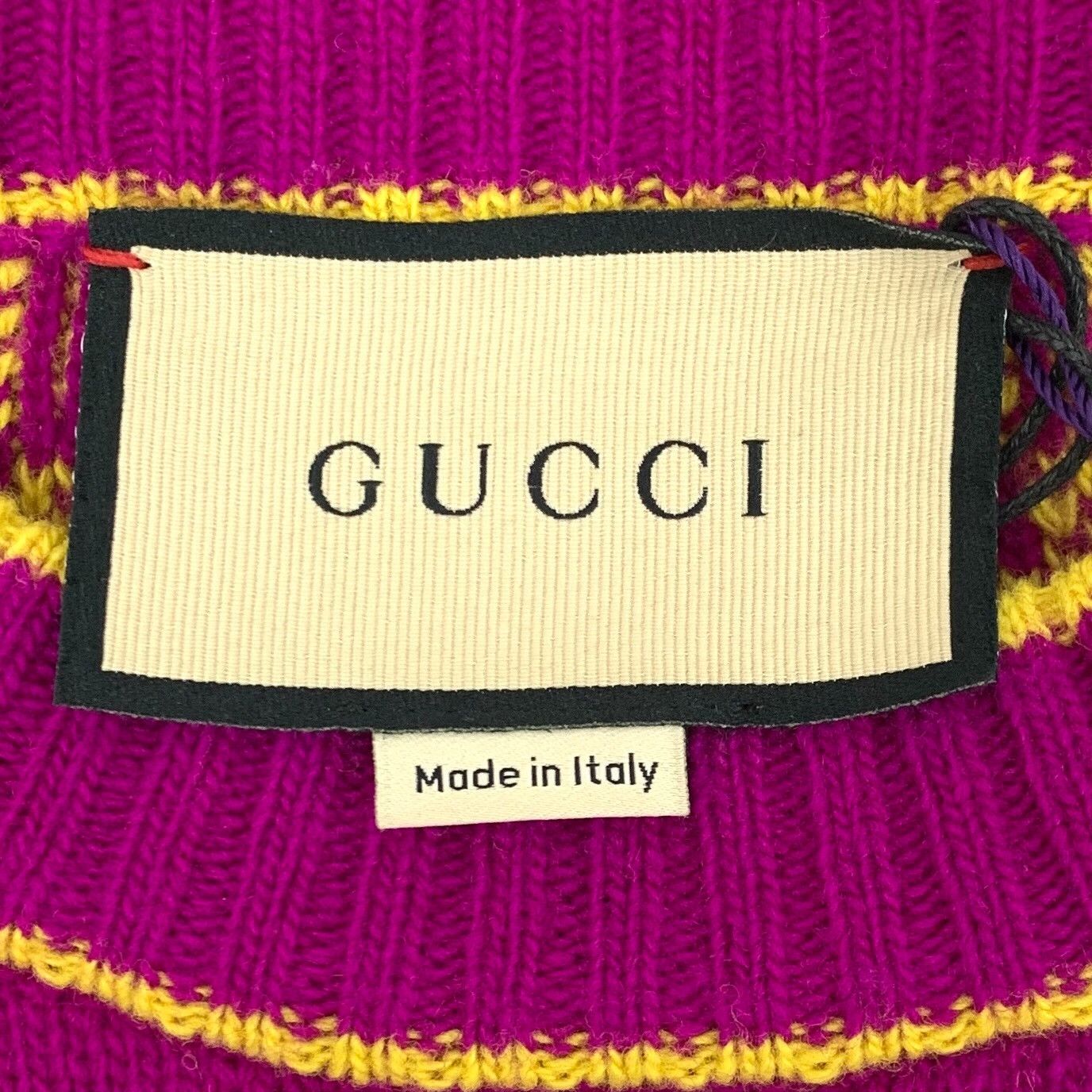 Gucci Gucci Retro Purple Dress S Women Size S / US 4 / IT 40 - 5 Thumbnail