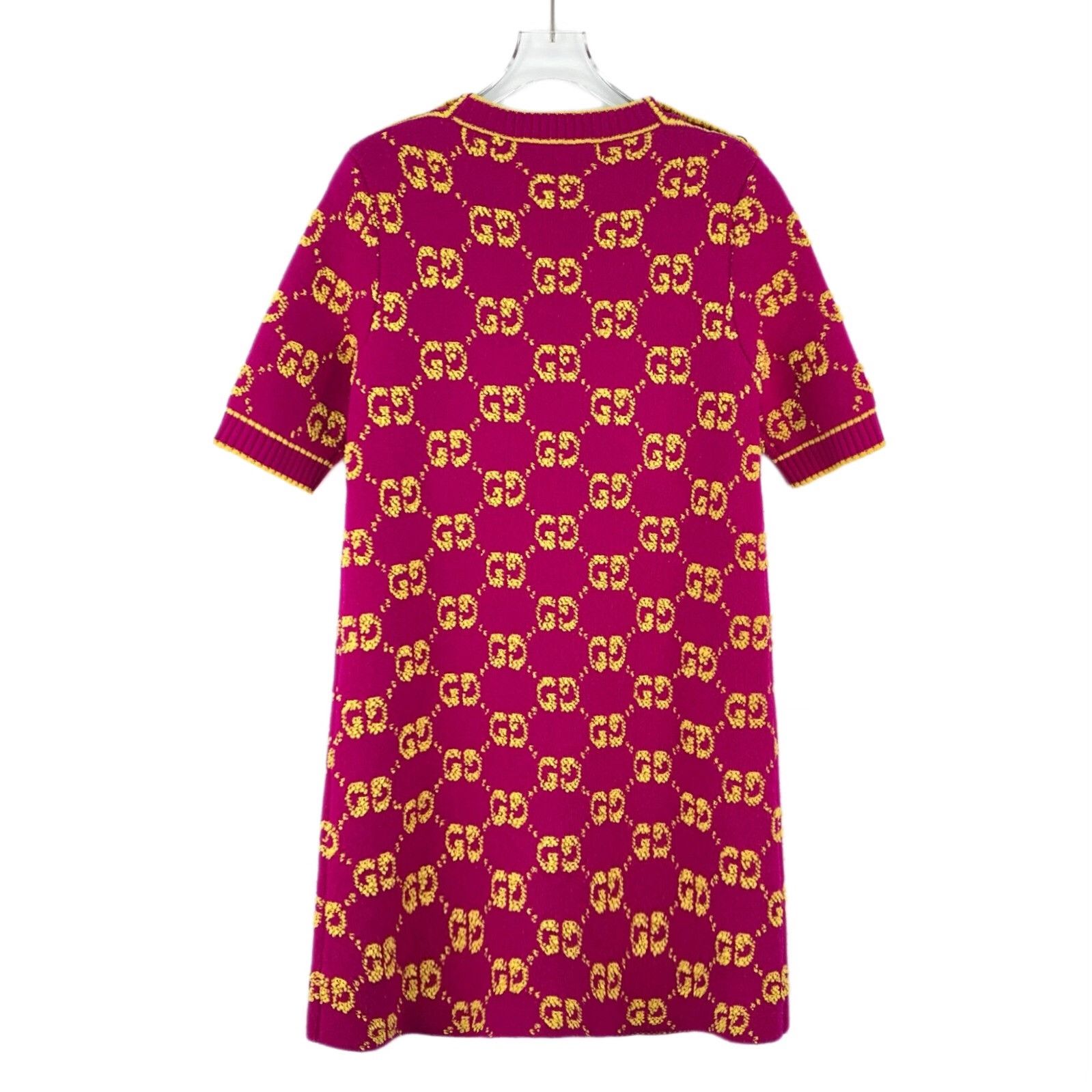 Gucci Gucci Retro Purple Dress S Women Size S / US 4 / IT 40 - 2 Thumbnail