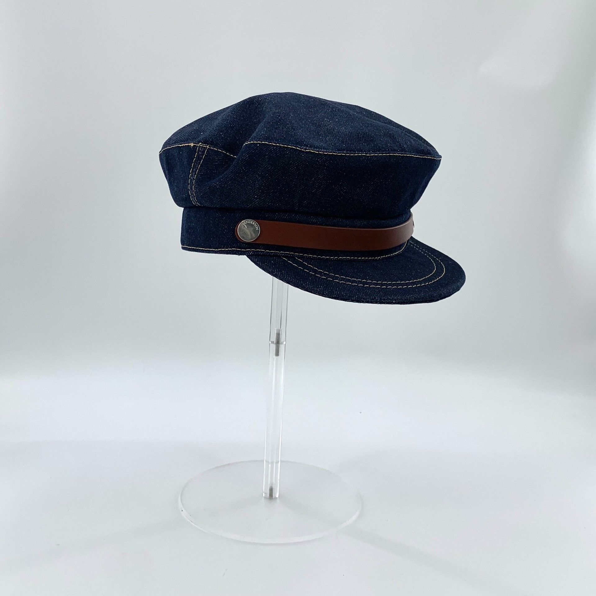 Celine Celine Denim Cotton Blue Hat 60 Men Size ONE SIZE - 3 Thumbnail