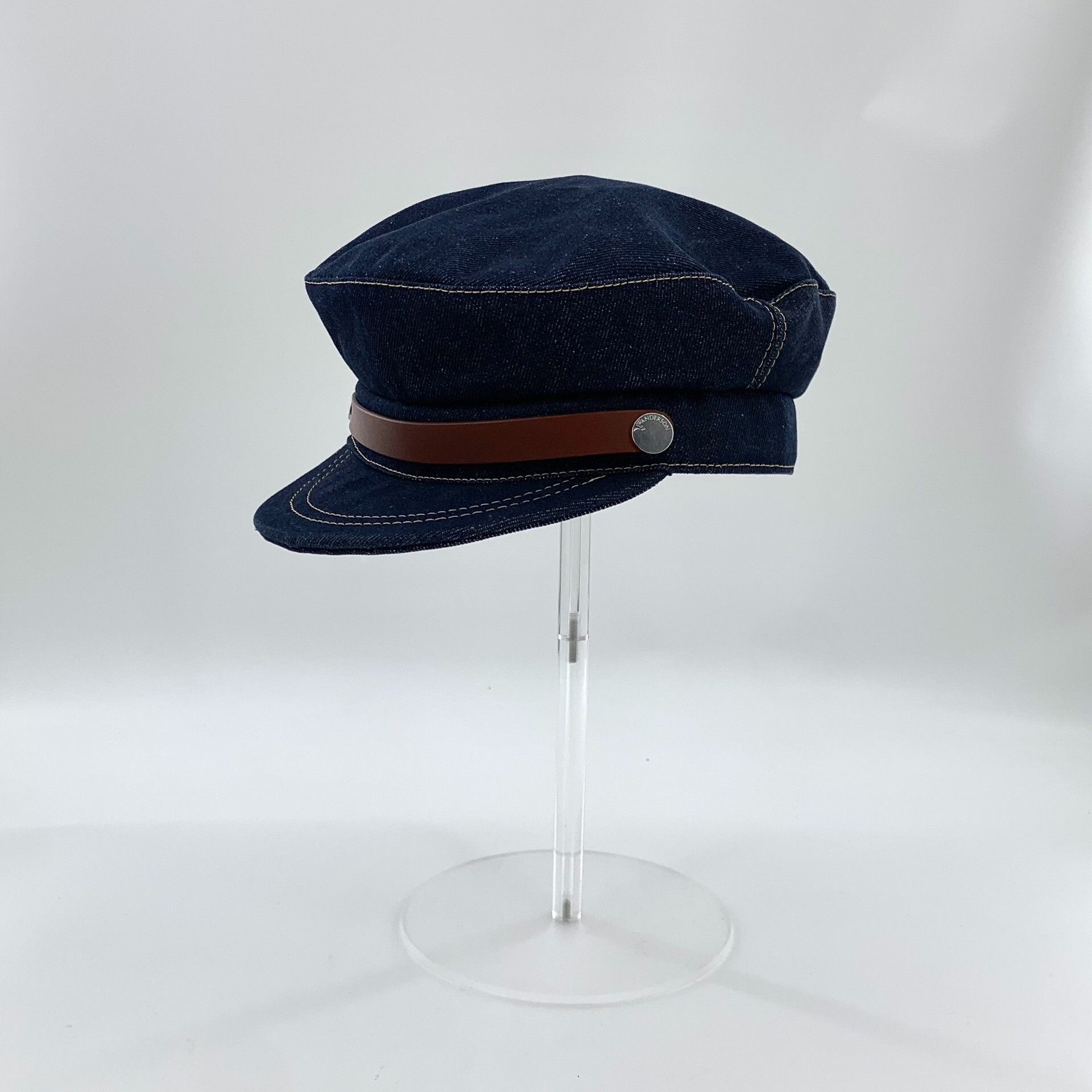 Celine Celine Denim Cotton Blue Hat 60 Men Size ONE SIZE - 2 Thumbnail