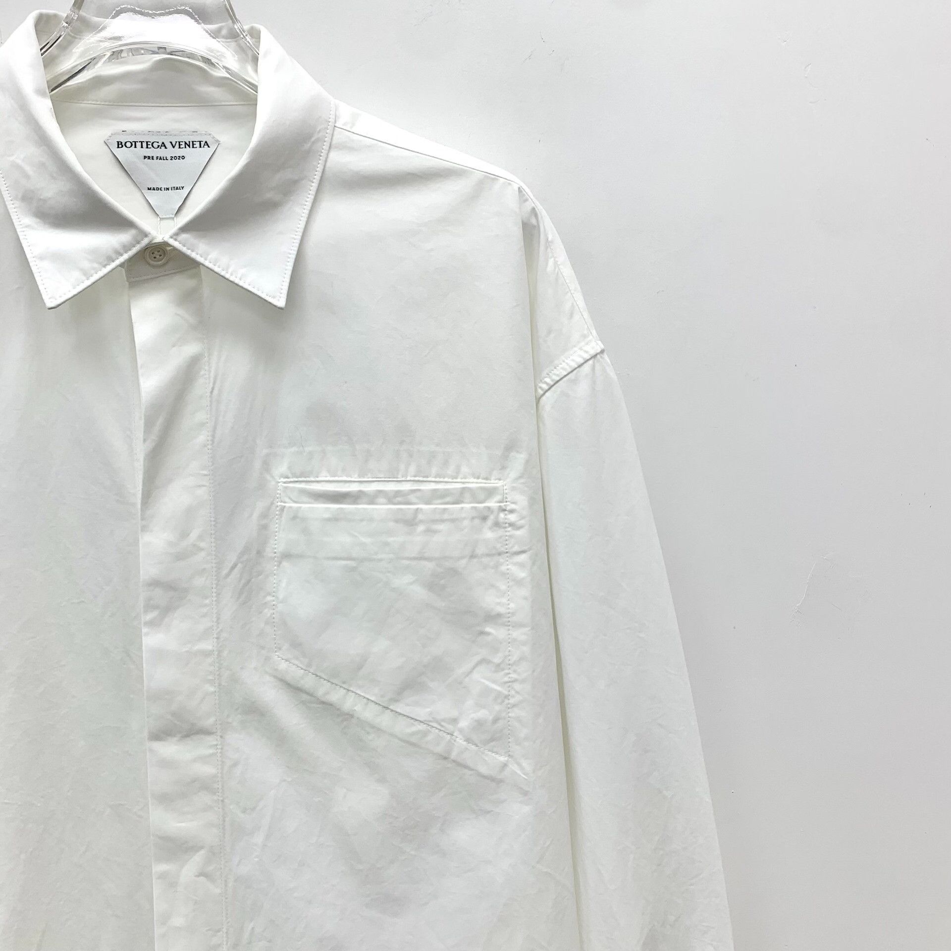 Bottega Veneta Bottega Veneta Cotton White Shirt XS Men Size US XS / EU 42 / 0 - 3 Thumbnail