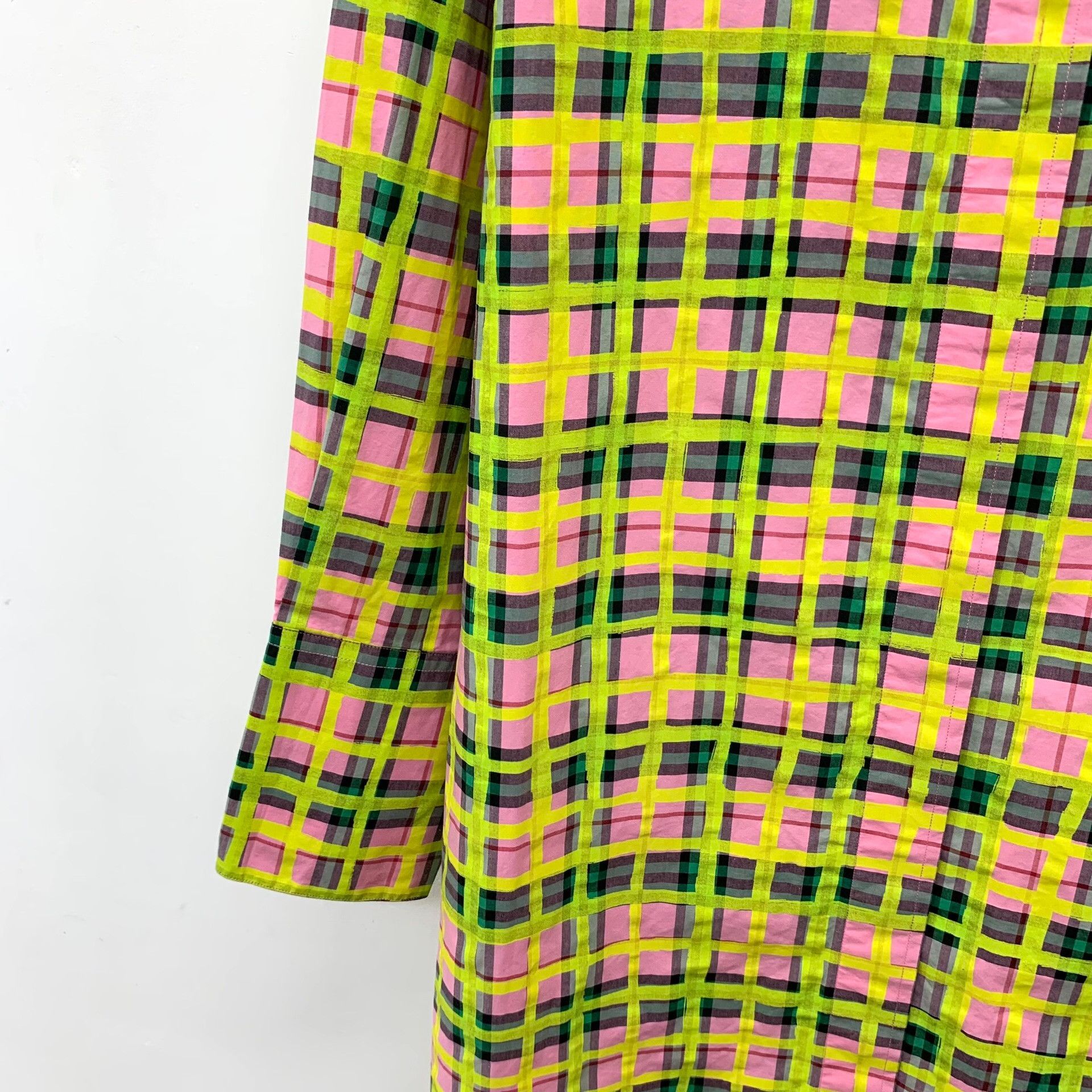 Burberry Burberry Cotton Plaid Multi Dress XL Women Size XL / US 12-14 / IT 48-50 - 4 Thumbnail