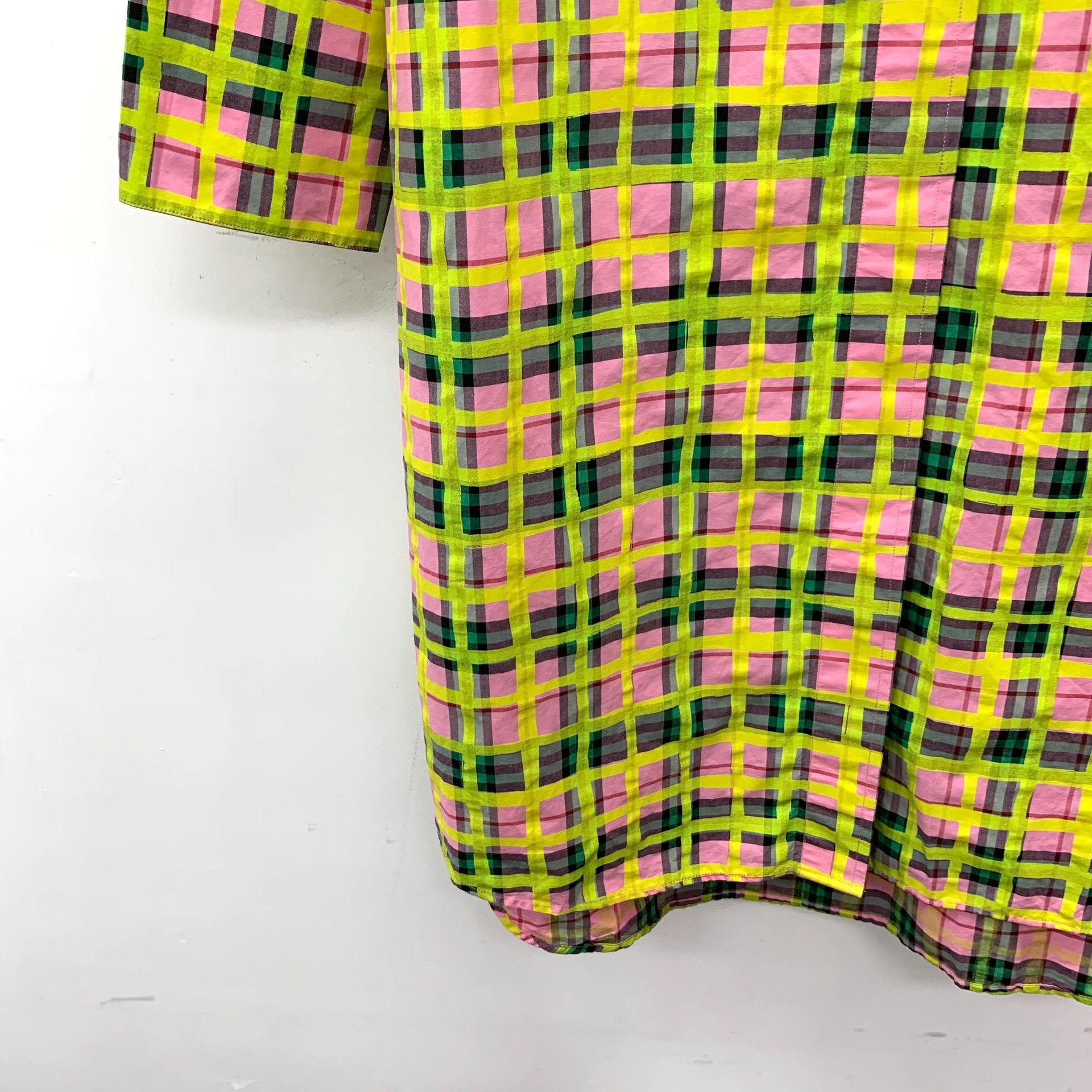 Burberry Burberry Cotton Plaid Multi Dress XL Women Size XL / US 12-14 / IT 48-50 - 5 Thumbnail