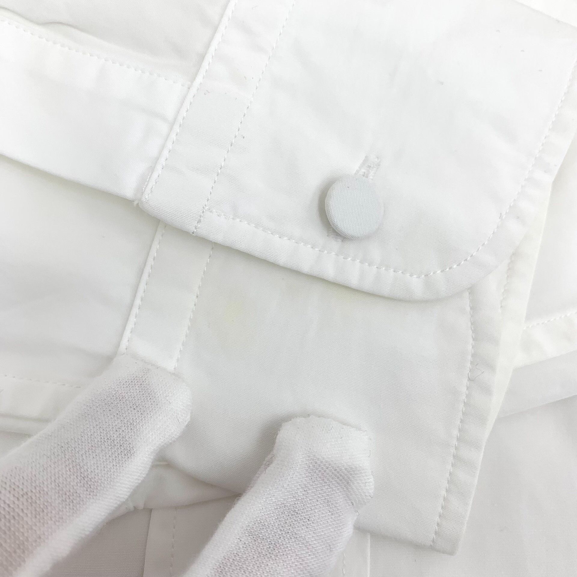 Gucci Gucci Retro Cotton White Button Up S Women Size S / US 4 / IT 40 - 9 Thumbnail