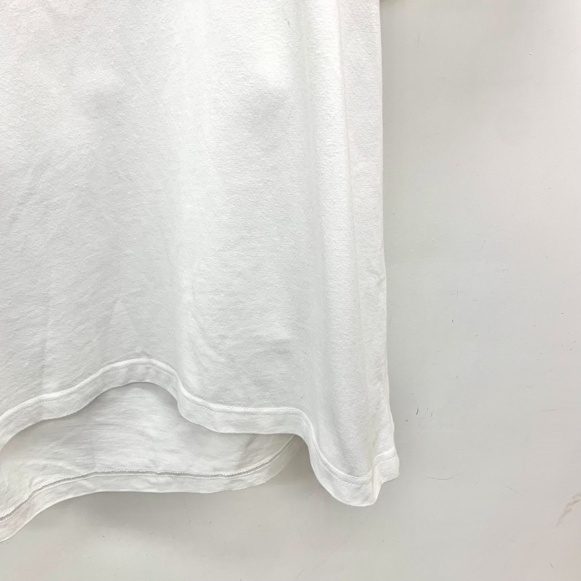Balenciaga Balenciaga Cotton White T-Shirt XS Women Size XS / US 0-2 / IT 36-38 - 4 Thumbnail