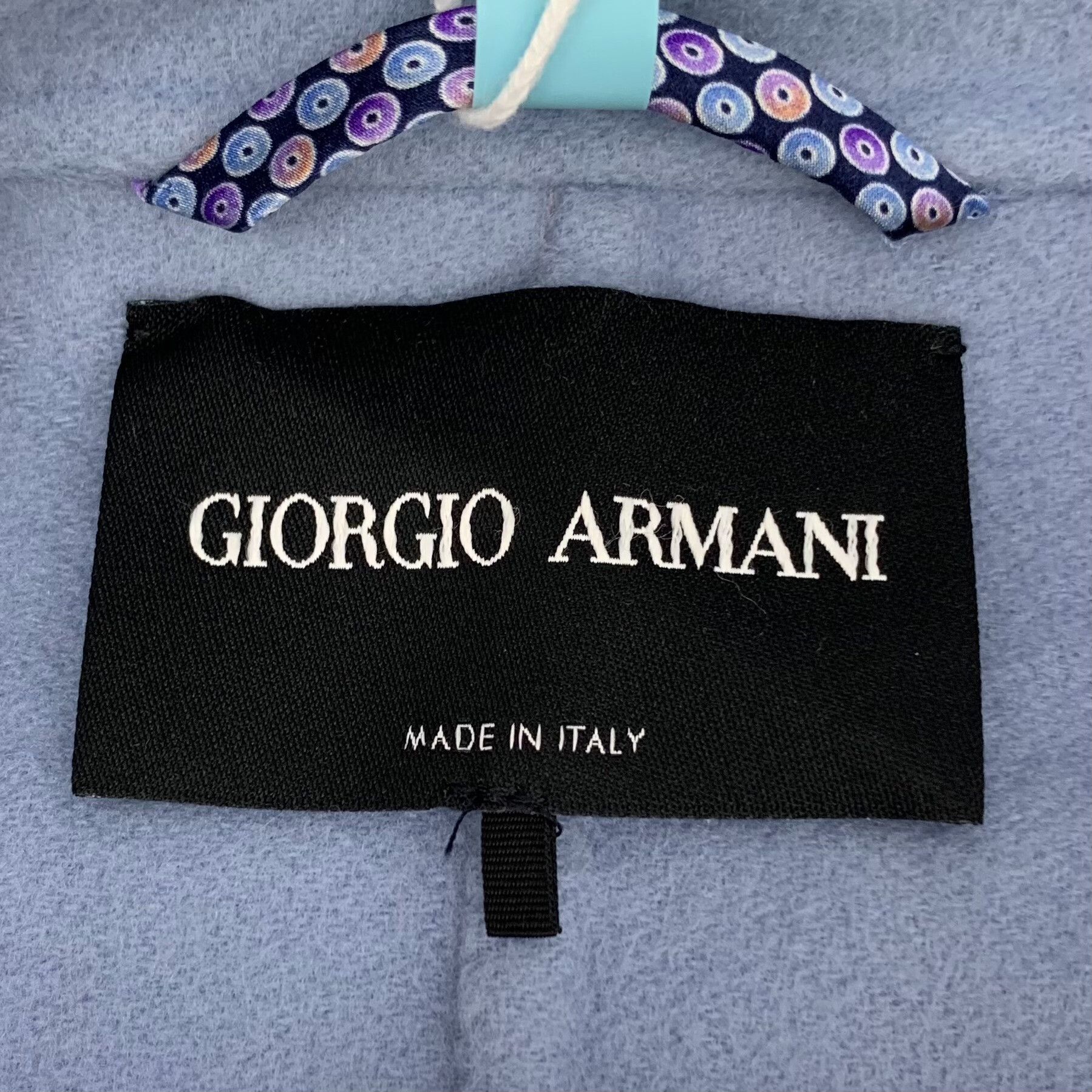 Armani Armani Blue Coat M Women Size M / US 6-8 / IT 42-44 - 5 Thumbnail