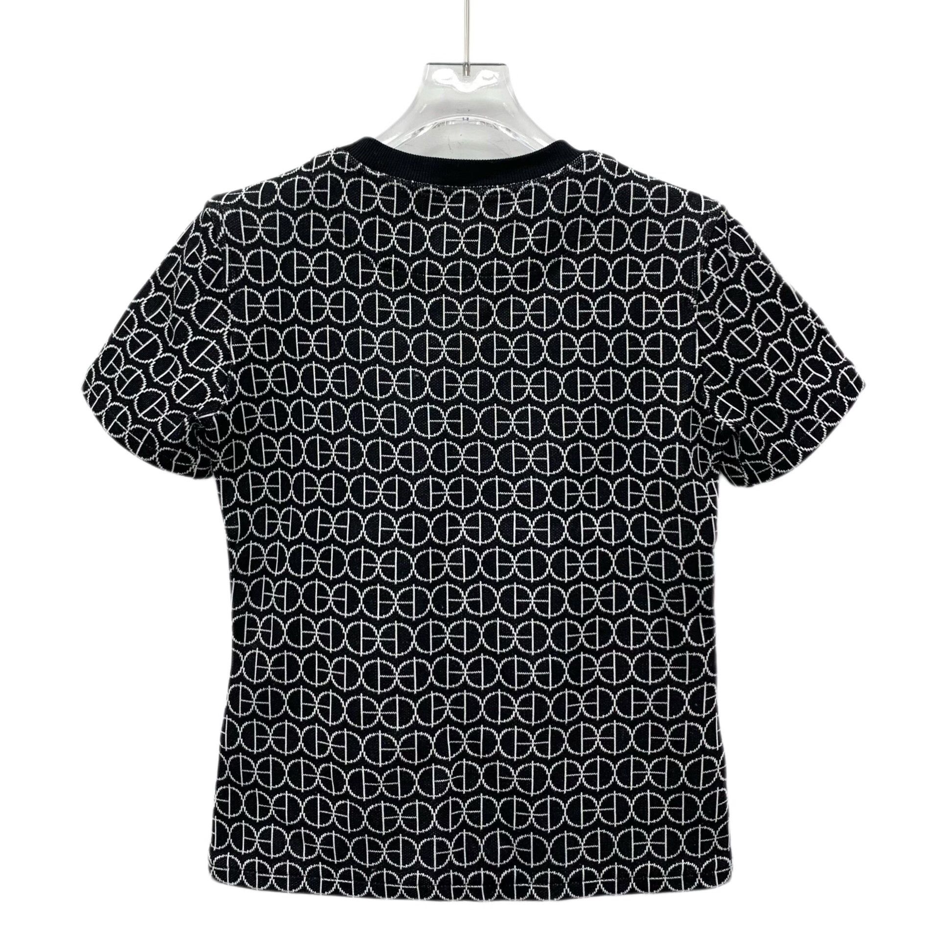Hermes Hermes Cotton Black T-Shirt S Women Size S / US 4 / IT 40 - 2 Thumbnail