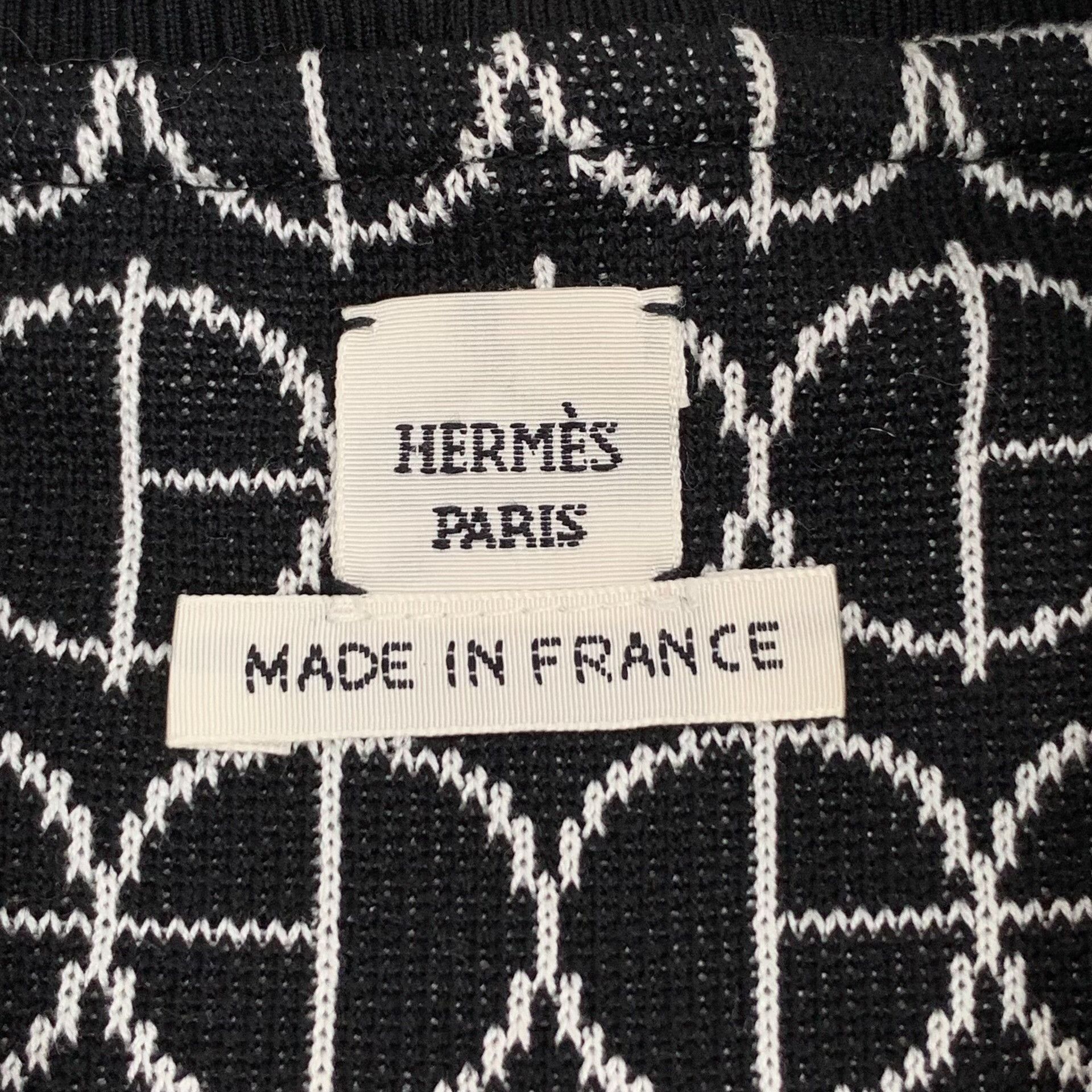 Hermes Hermes Cotton Black T-Shirt S Women Size S / US 4 / IT 40 - 5 Thumbnail