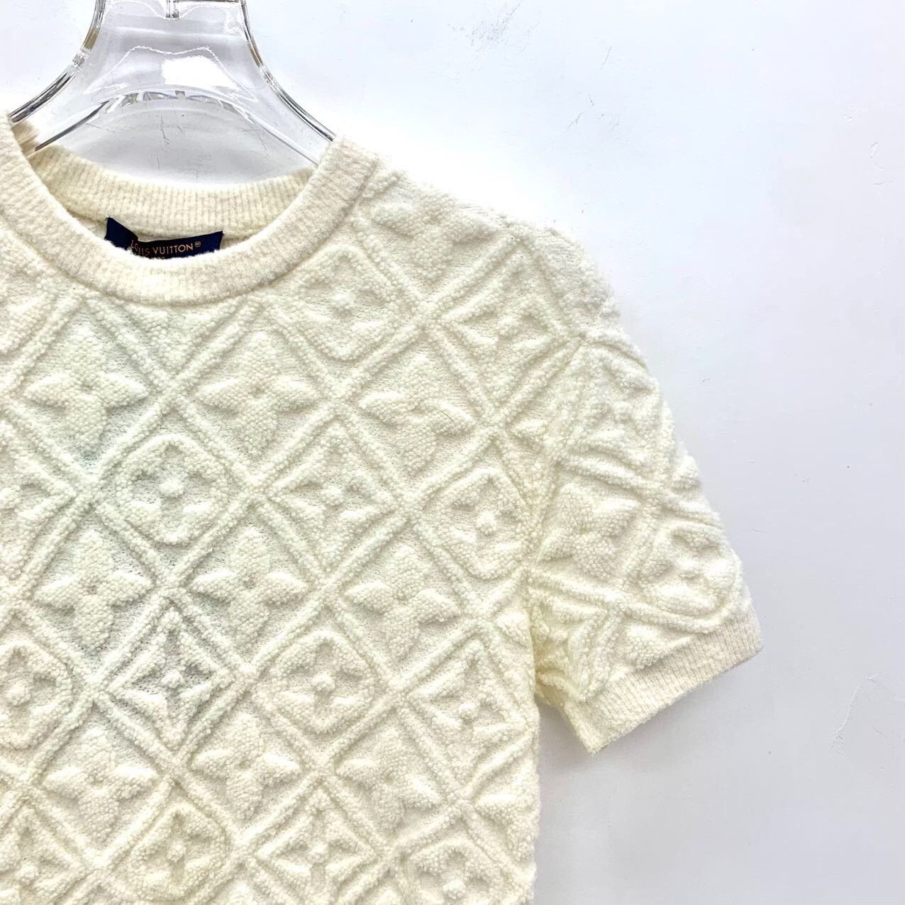 Louis Vuitton Louis Vuitton Beige Sweater S Women Size S / US 4 / IT 40 - 3 Thumbnail