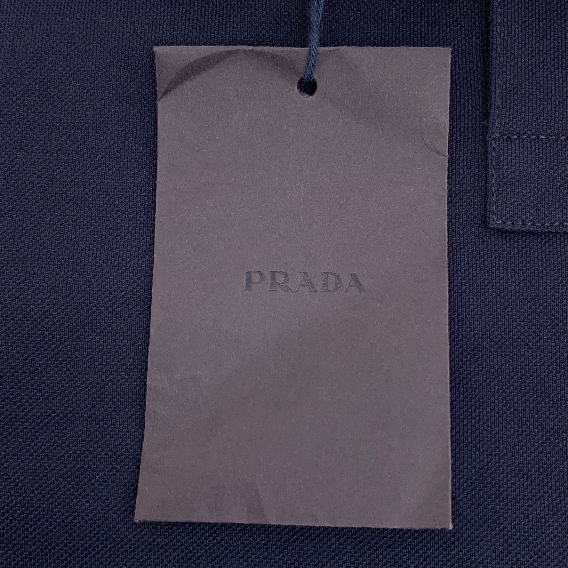 Prada Prada Cotton Blue Polo M Men Size US M / EU 48-50 / 2 - 6 Thumbnail
