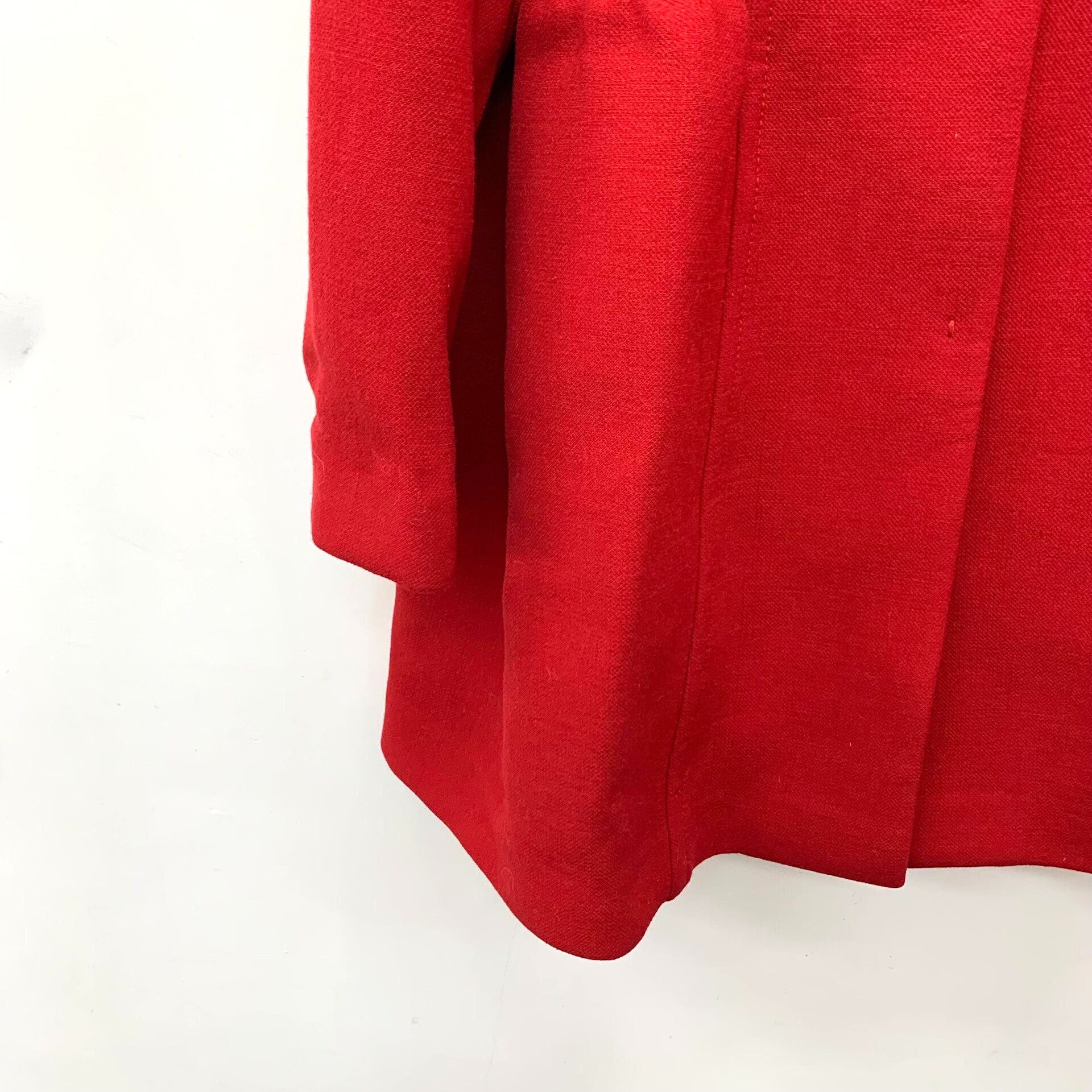 Miu Miu Miu Miu Wool Red Coat L Women Size L / US 10 / IT 46 - 4 Thumbnail