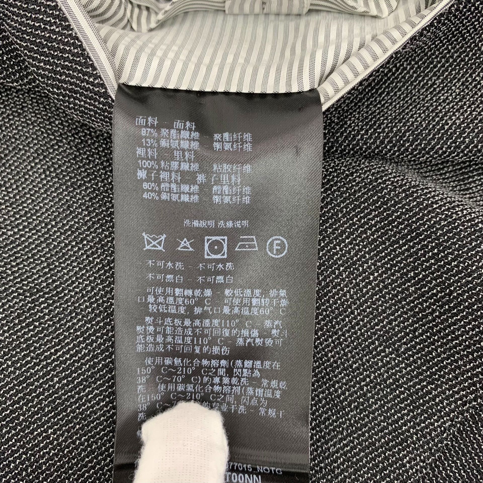 Armani Armani Formal Gray Suit M Men Size 40R - 9 Thumbnail