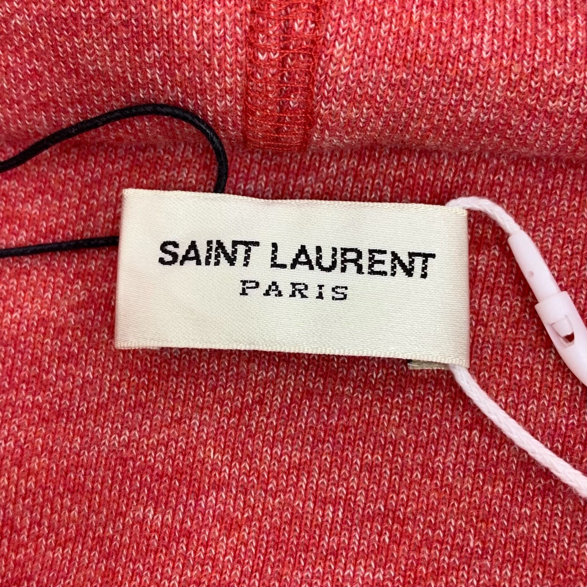 Saint Laurent Paris Saint Laurent Paris Pink Hoodie XS Women Size XS / US 0-2 / IT 36-38 - 5 Thumbnail
