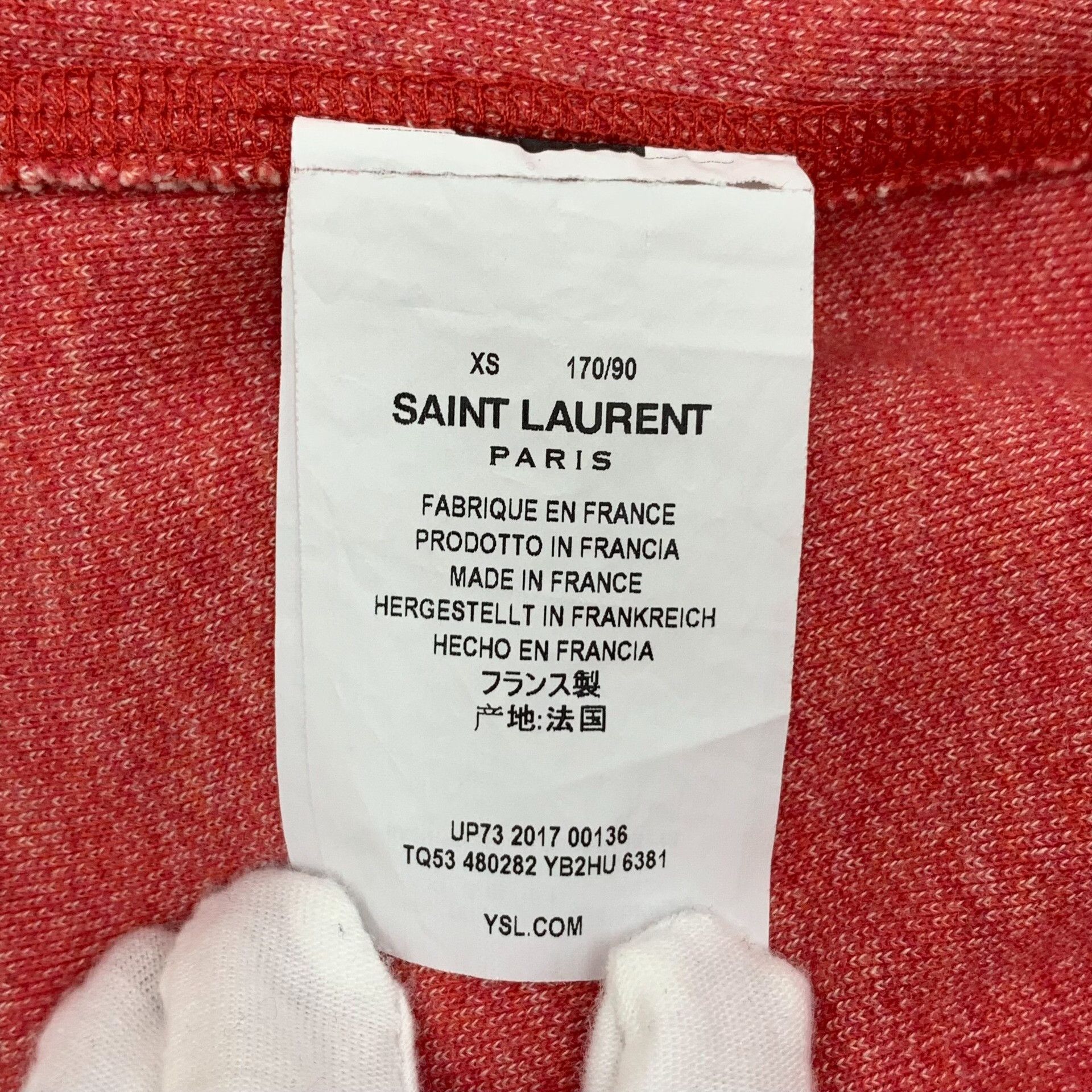 Saint Laurent Paris Saint Laurent Paris Pink Hoodie XS Women Size XS / US 0-2 / IT 36-38 - 6 Thumbnail
