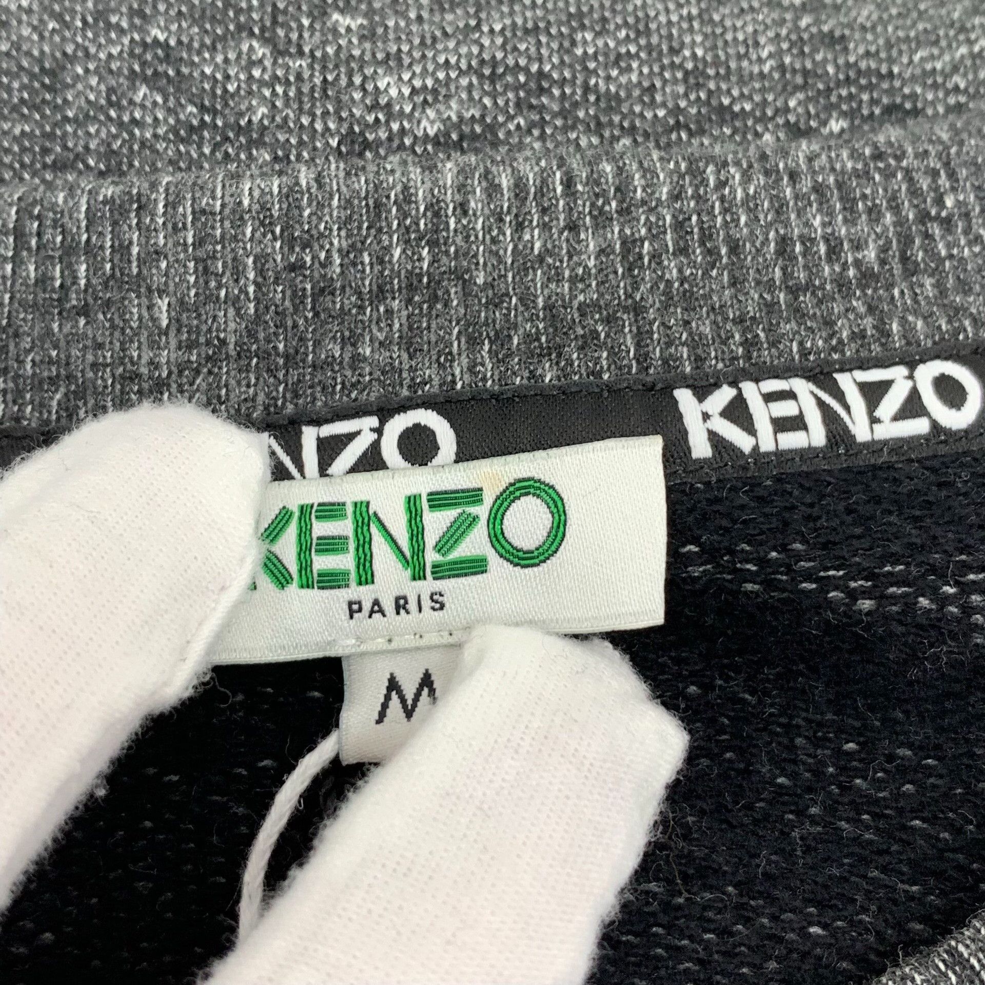 Kenzo Retro Embroidered Gray Dress M Women - shinesquarebuilders.com