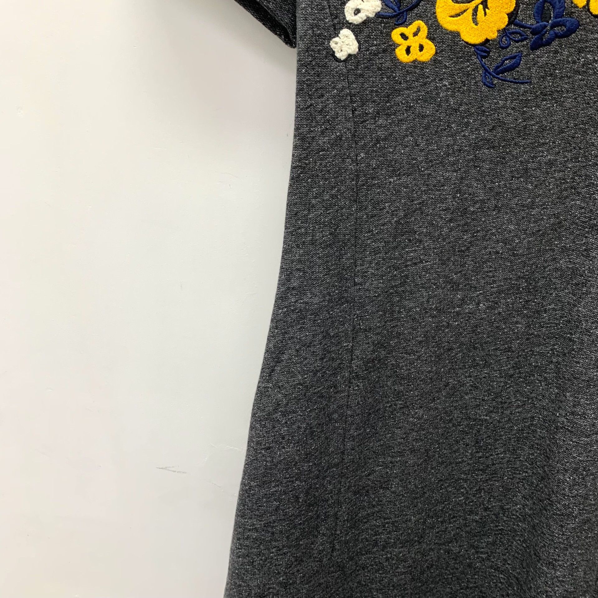 Kenzo Kenzo Retro Embroidered Gray Dress M Women Size M / US 6-8 / IT 42-44 - 4 Thumbnail