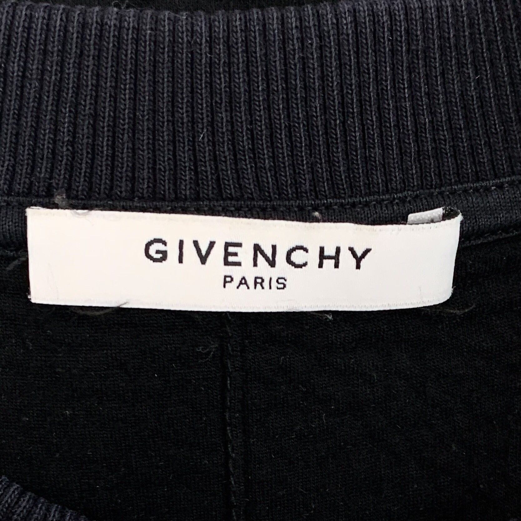Givenchy Givenchy Cotton Printed Black Hoodie XS Men Size US XS / EU 42 / 0 - 6 Thumbnail