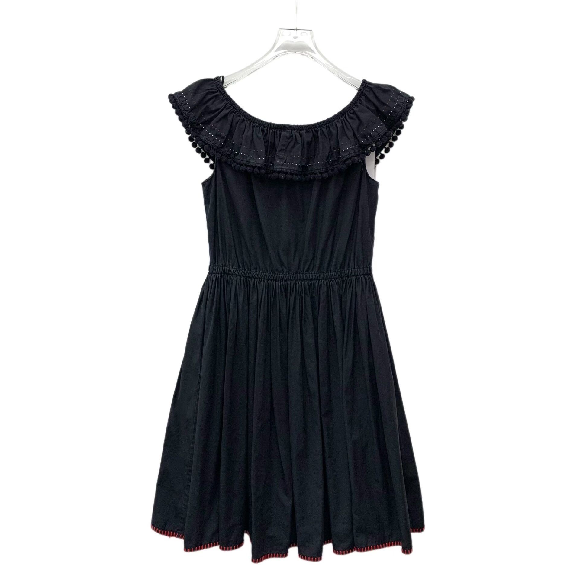 Miu Miu Miu Miu Cotton Black Dress 42 Women Size M / US 6-8 / IT 42-44 - 2 Thumbnail
