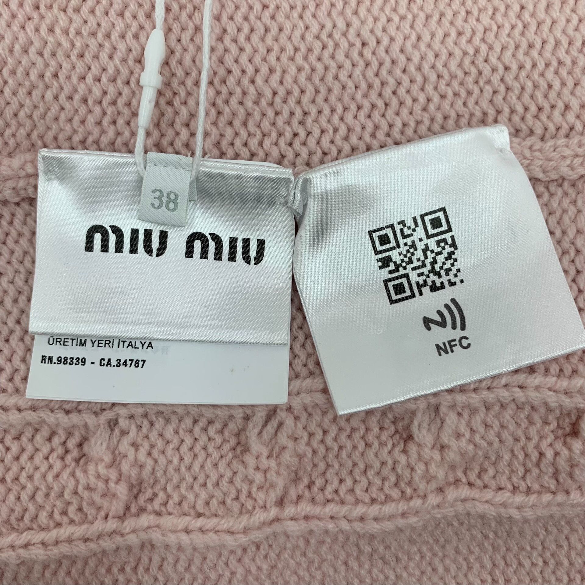 Miu Miu Miu Miu Pink Sweater S Women Size S / US 4 / IT 40 - 6 Thumbnail
