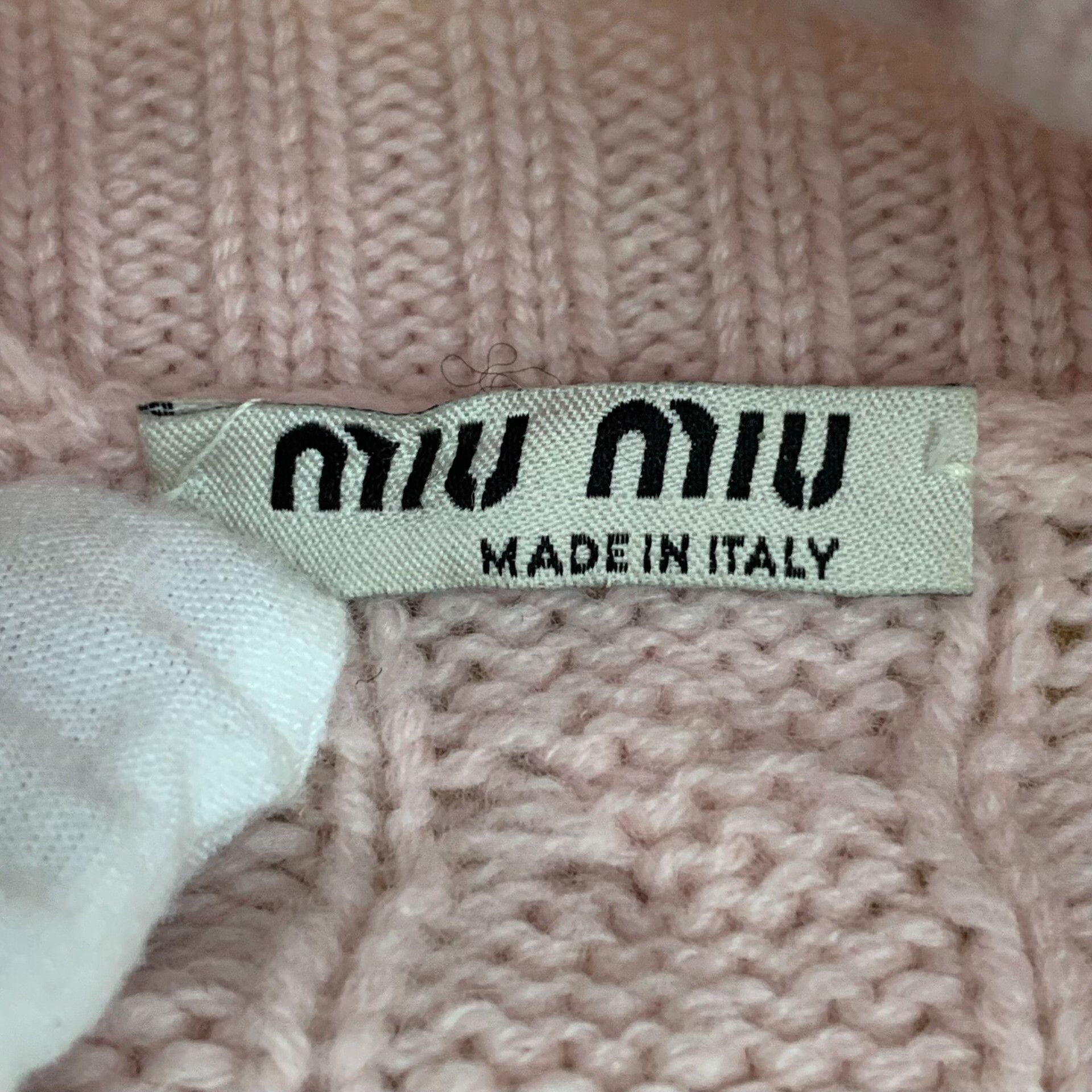 Miu Miu Miu Miu Pink Sweater S Women Size S / US 4 / IT 40 - 5 Thumbnail