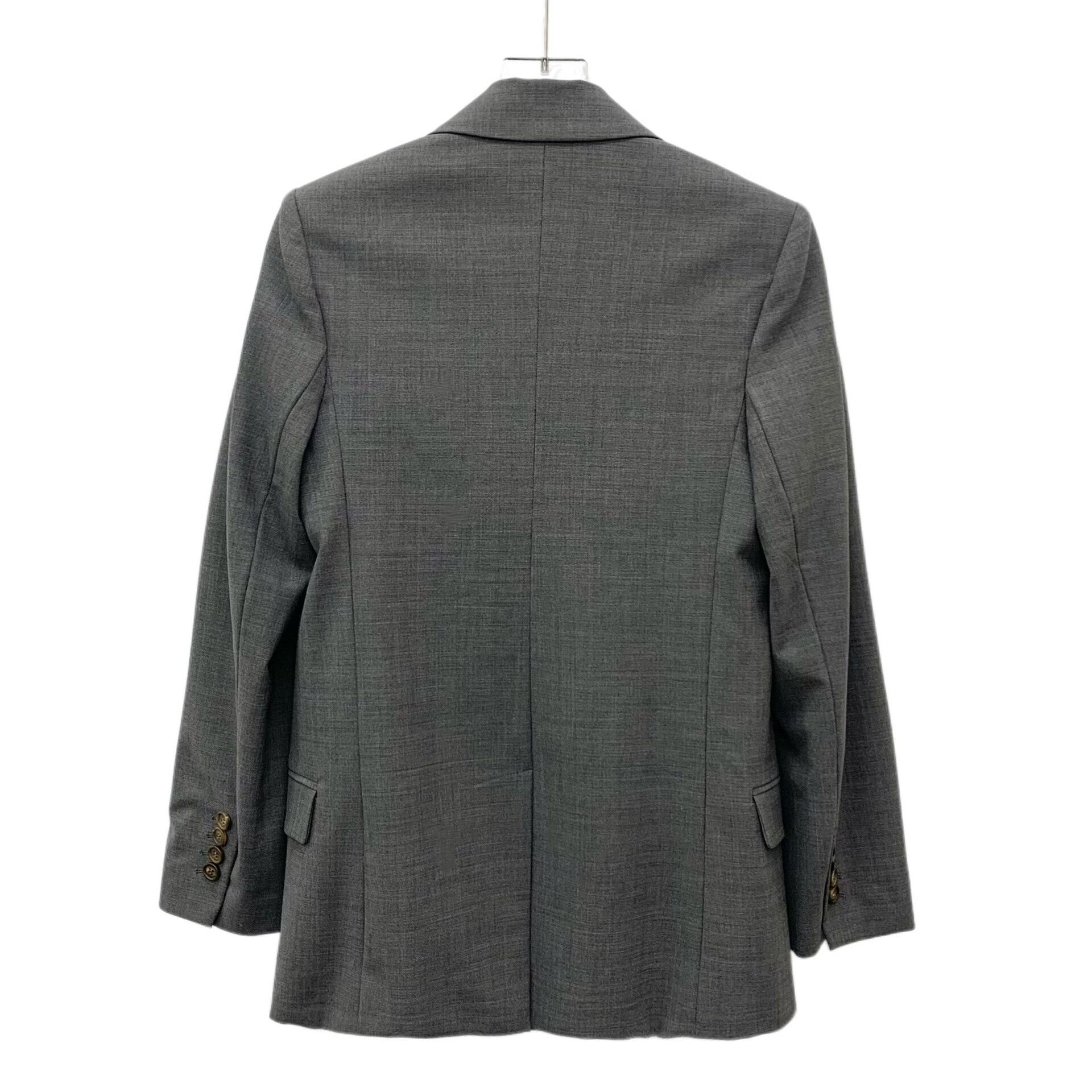 Brunello Cucinelli Brunello Cucinelli Gray Jacket XS Women Size XS / US 0-2 / IT 36-38 - 2 Thumbnail
