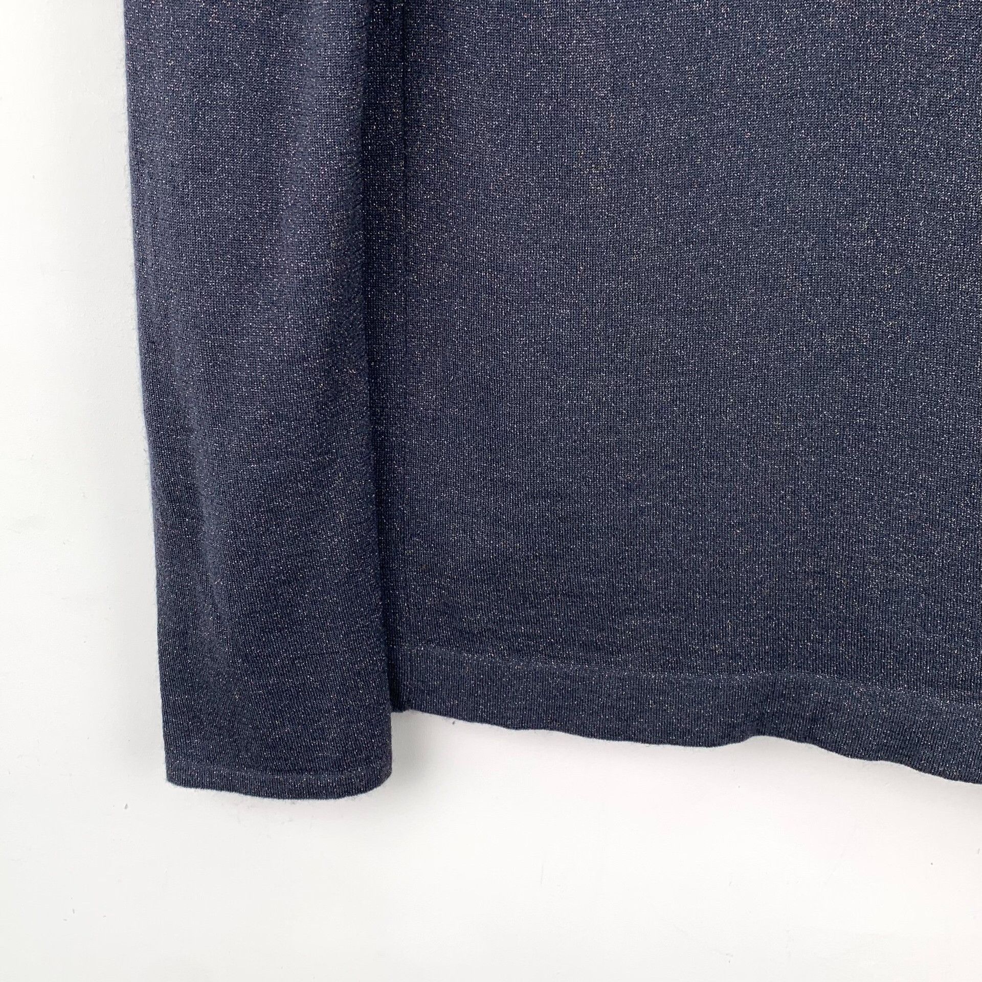 Brunello Cucinelli Brunello Cucinelli Blue Sweater S Women Size S / US 4 / IT 40 - 4 Thumbnail