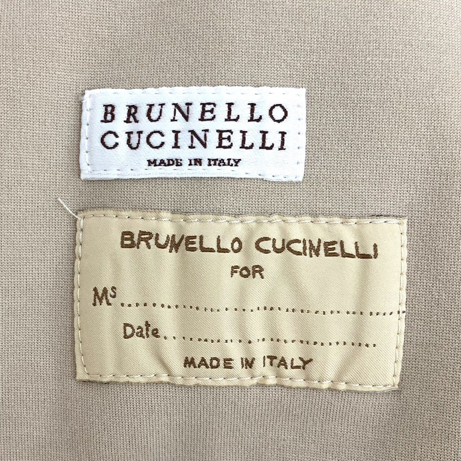 Brunello Cucinelli Brunello Cucinelli Beige Jacket XS Women Size XS / US 0-2 / IT 36-38 - 5 Thumbnail