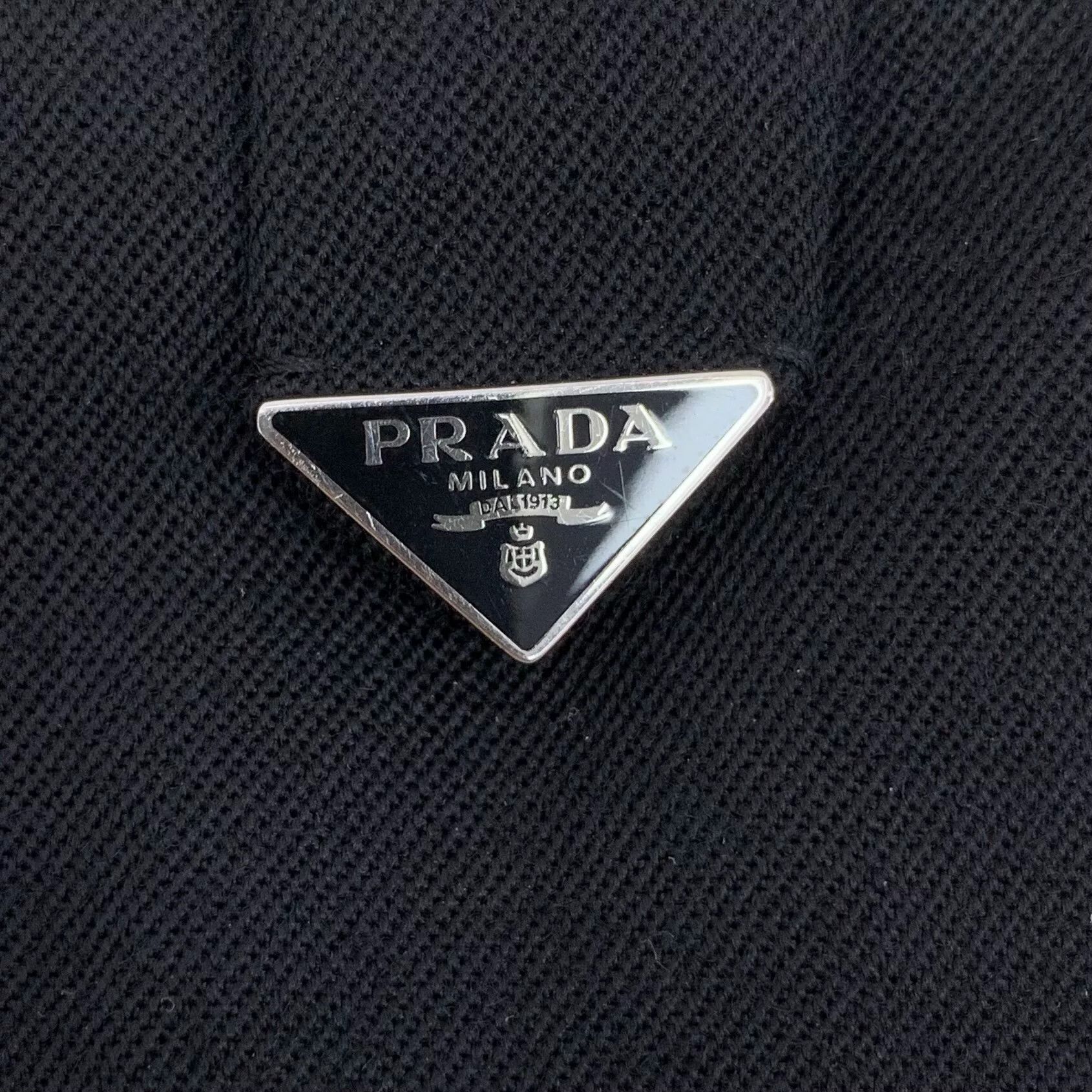 Prada Prada Wool Black Pants M Women Size 28" / US 6 / IT 42 - 6 Thumbnail
