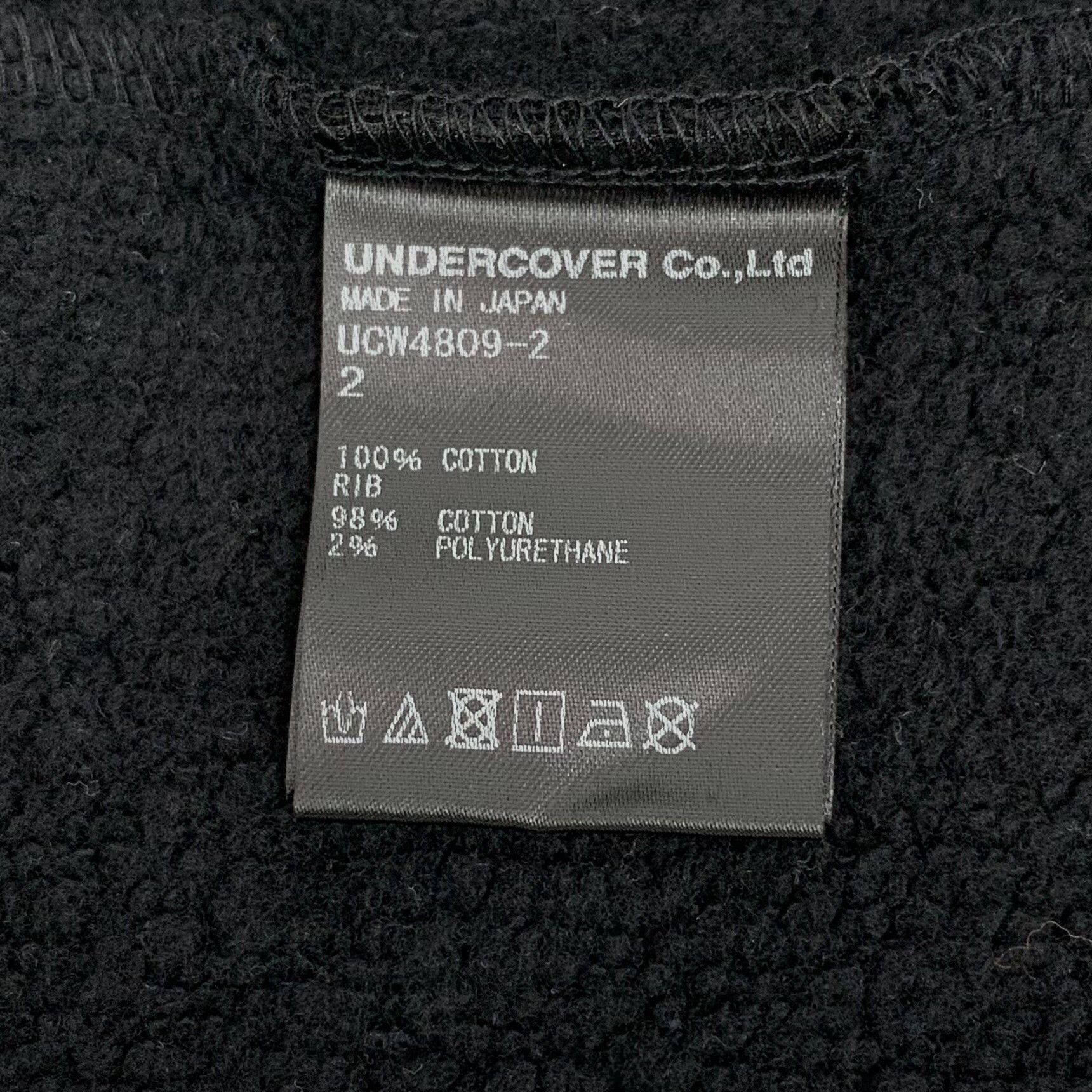 Undercover Undercover Printed Graphic Black Hoodie M Women Size M / US 6-8 / IT 42-44 - 6 Thumbnail