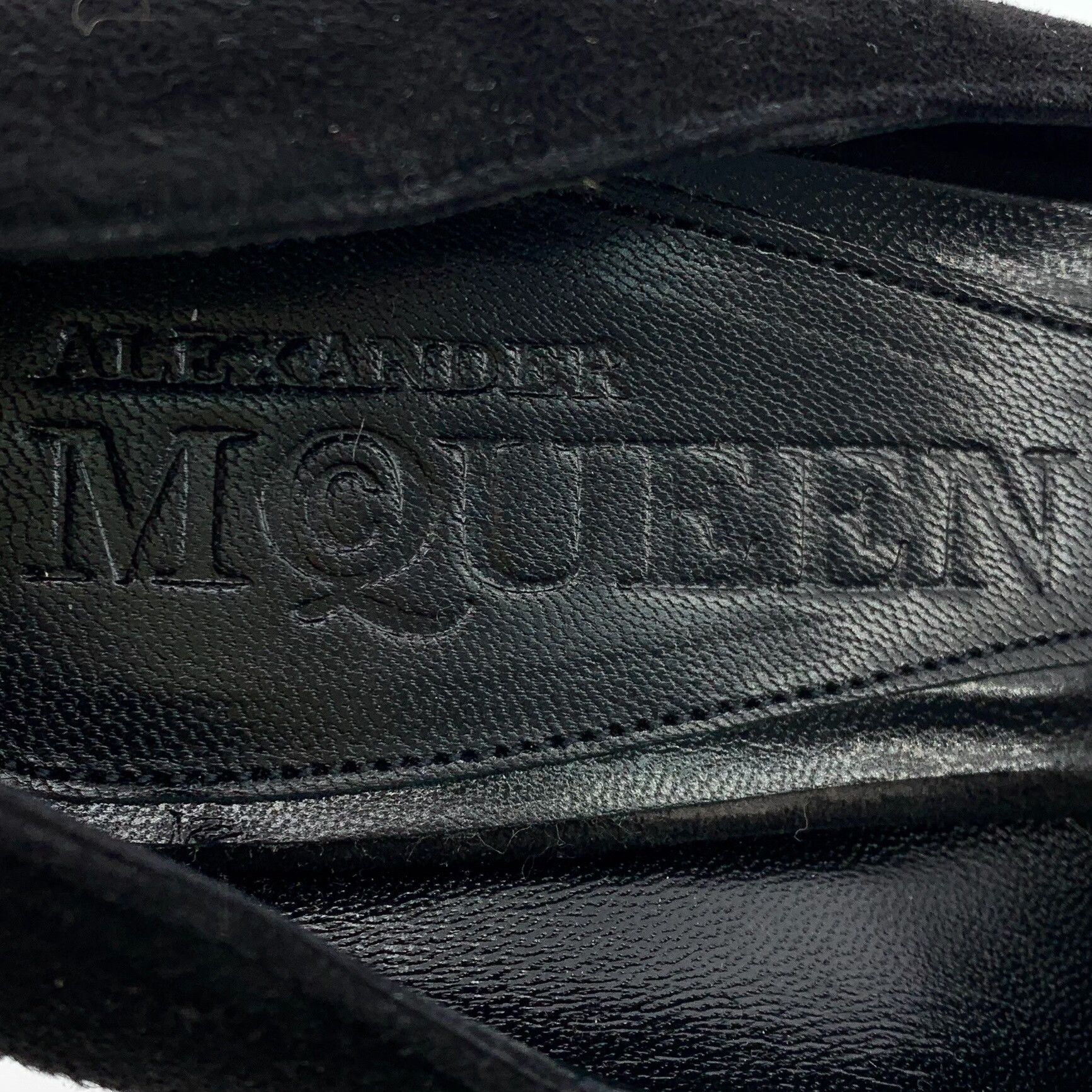 Alexander McQueen Alexander McQueen Black Lowtop Sneakers 36 Women Size US 6 / IT 36 - 7 Thumbnail