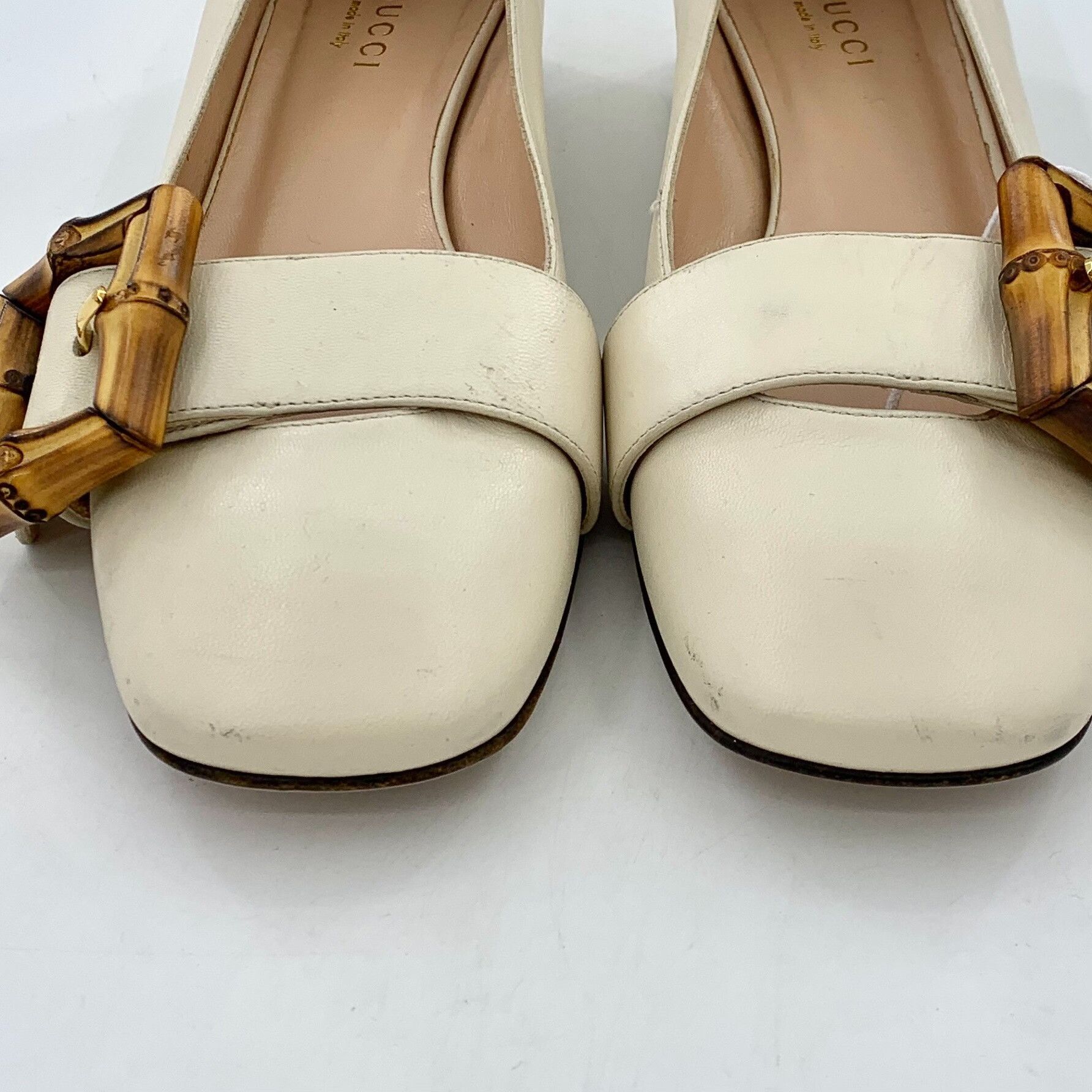 Gucci Gucci White Lowtop Sneakers 35 Women Size US 5 / IT 35 - 8 Thumbnail