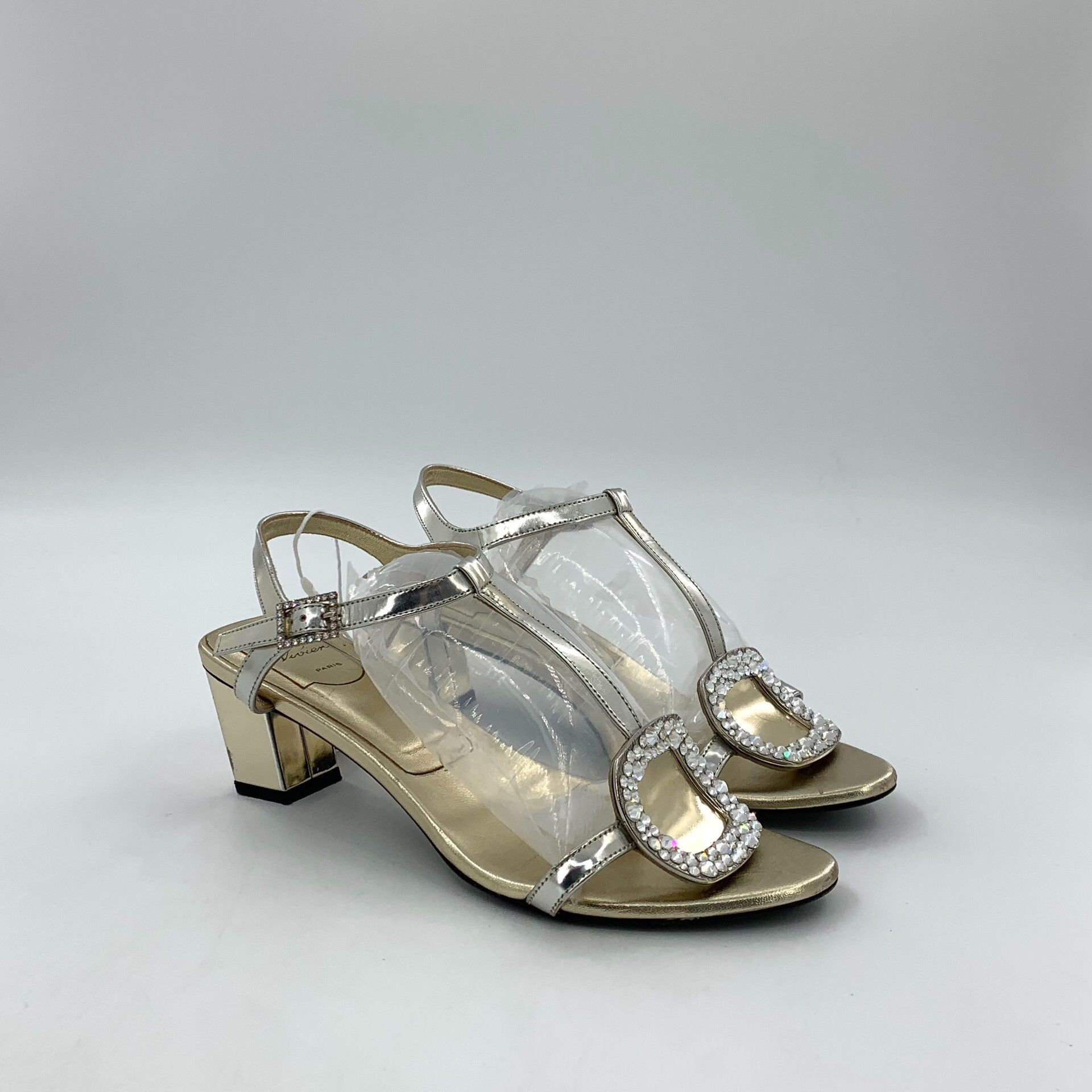 Roger Vivier Roger Vivier Retro Sandals 37 Women Size US 6.5 / IT 36.5 - 2 Thumbnail